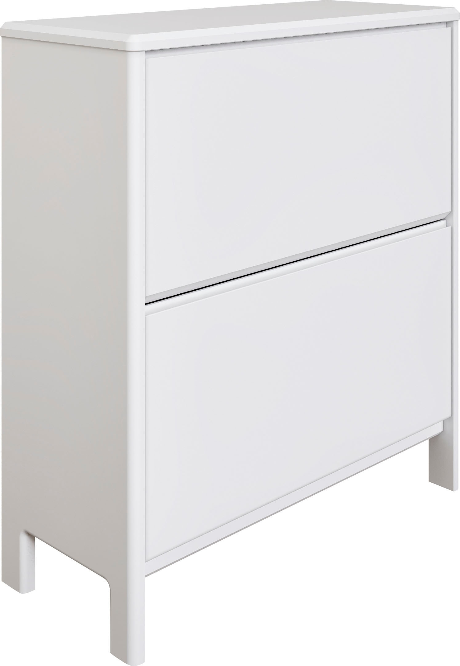 Home affaire Schuhschrank »Luven« FSC® zertifiziertes Massivholz, mit 2 Klappen