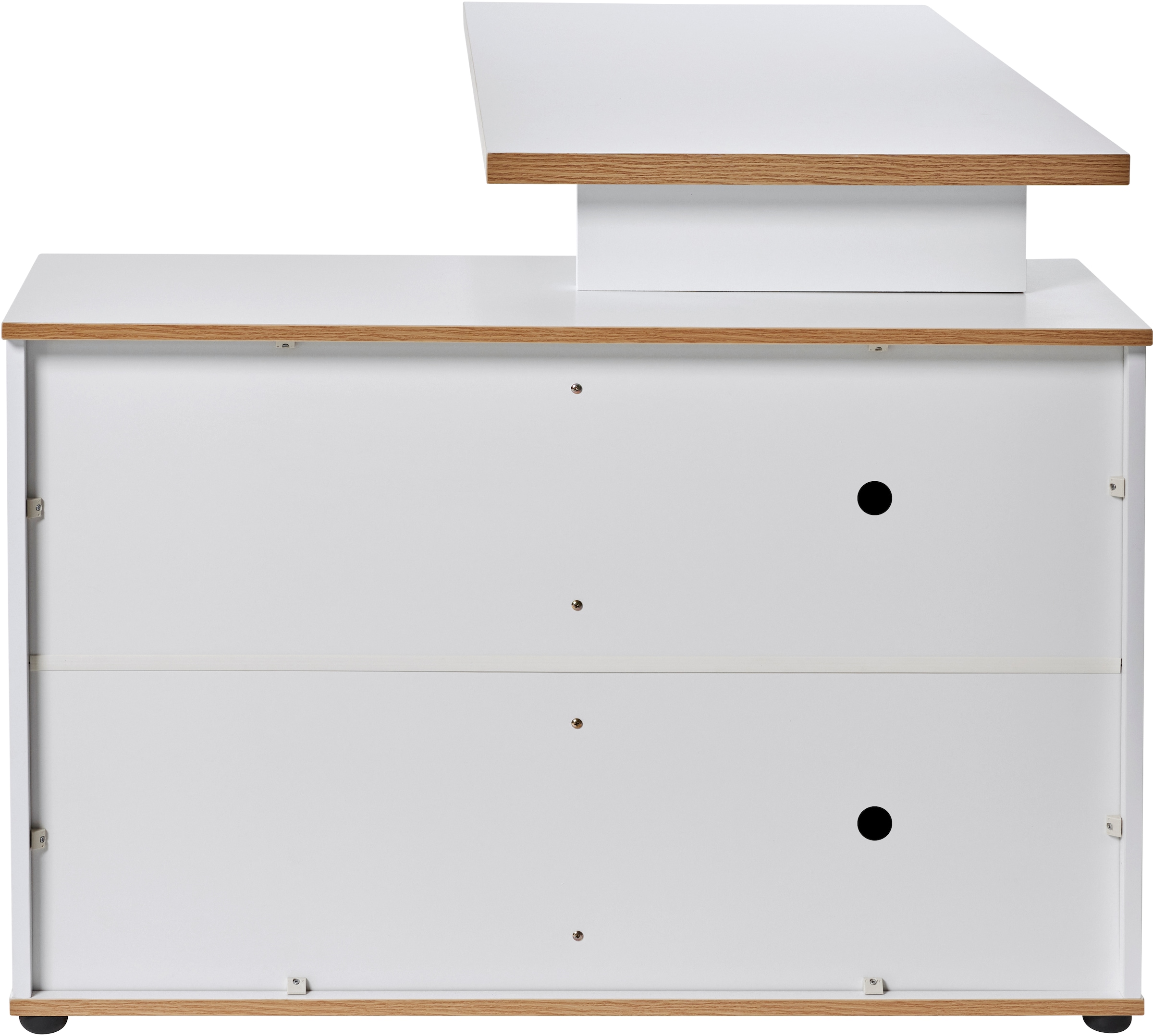 Jahnke Eckschreibtisch »X-CLUB C 40 E« 1 Stk. tlg. Eckschreibtisch, wechselseitig montierbar, X-Gestell