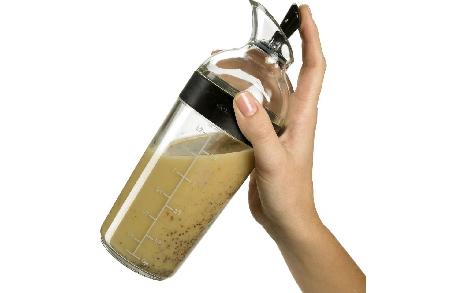 OXO Good Grips Shaker à vinaigrette für Salatdressing, 350 ml
