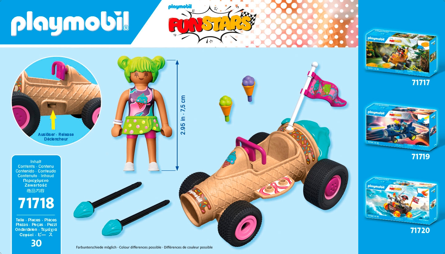 Playmobil® Jeu de construction »Rasende Eistüte (71718), Funstars« Made in Europe