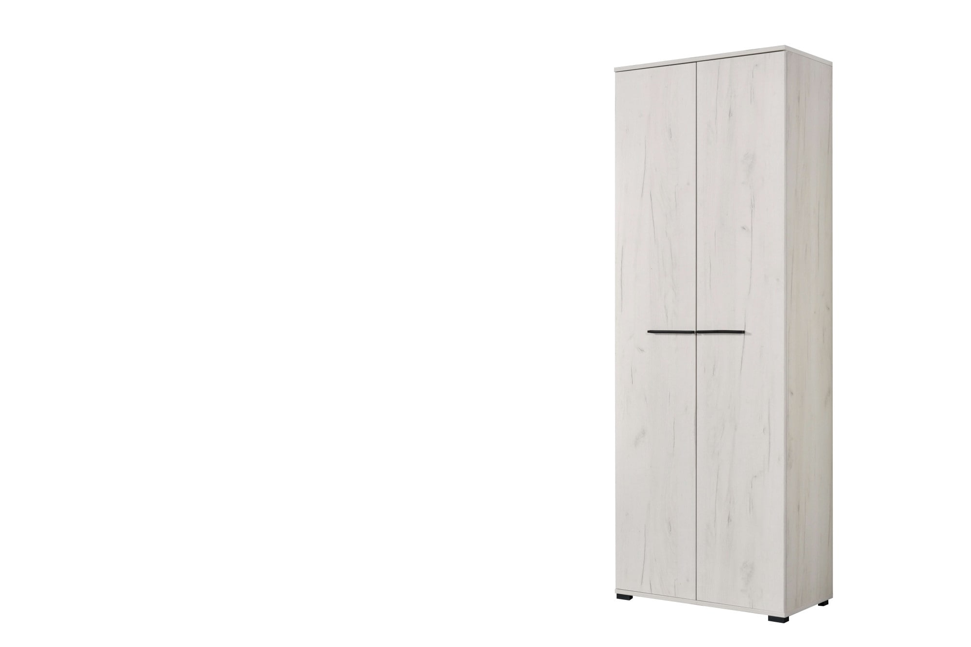Home affaire Armoire vestiaire »Lorca Drehtürenschrank, Dielenschrank , Flurschrank, Mehrzweckschrank« Design moderne effet chêne avec chants ABS, 2 portes