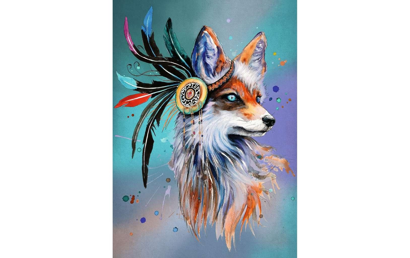 Ravensburger Puzzle »Puzzle Boho Fuchs«, (1000 tlg.)