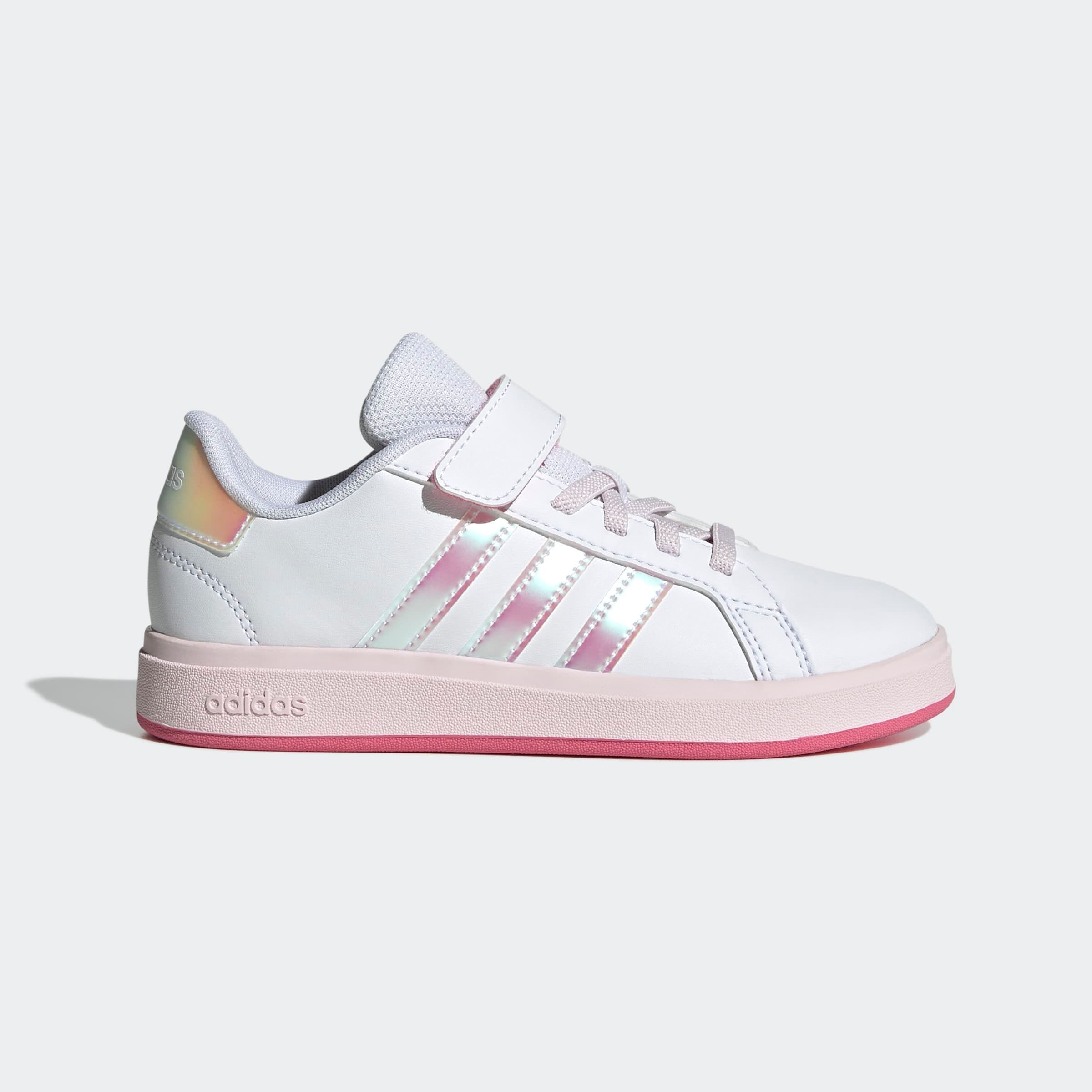 adidas Sportswear Klettschuh »GRAND COURT 2.0 KIDS«, Design auf den Spuren des adidas Superstar