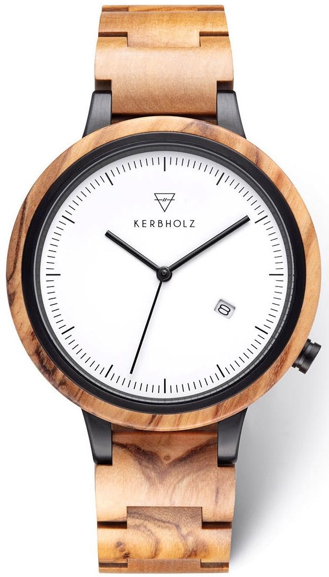 Image of KERBHOLZ Quarzuhr »Lamprecht Olivewood, WATWLAM9894« bei Ackermann Versand Schweiz