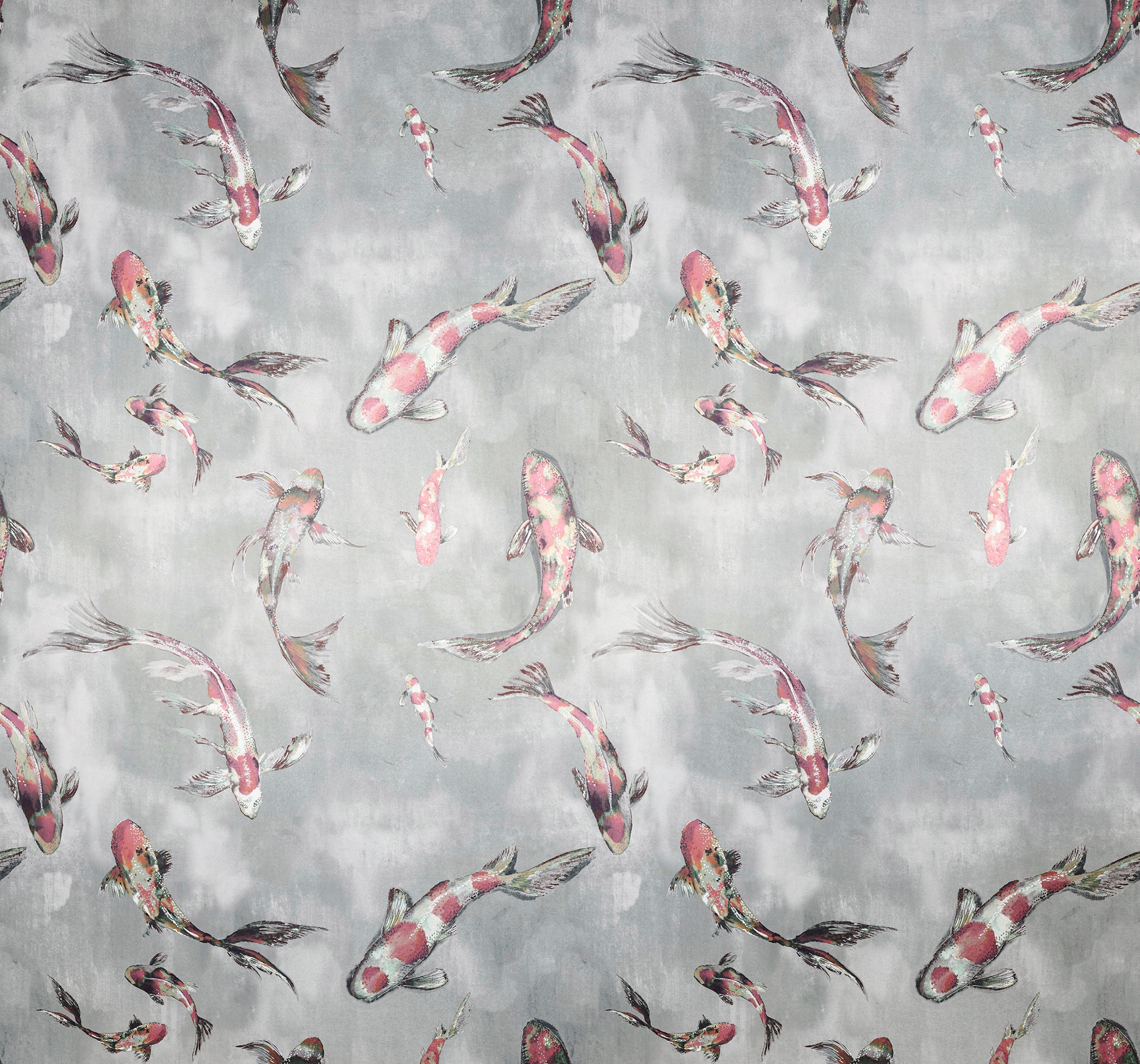 Image of Komar Fototapete »Koi«, asiatisch-schimmernd-Silber-Optik bei Ackermann Versand Schweiz