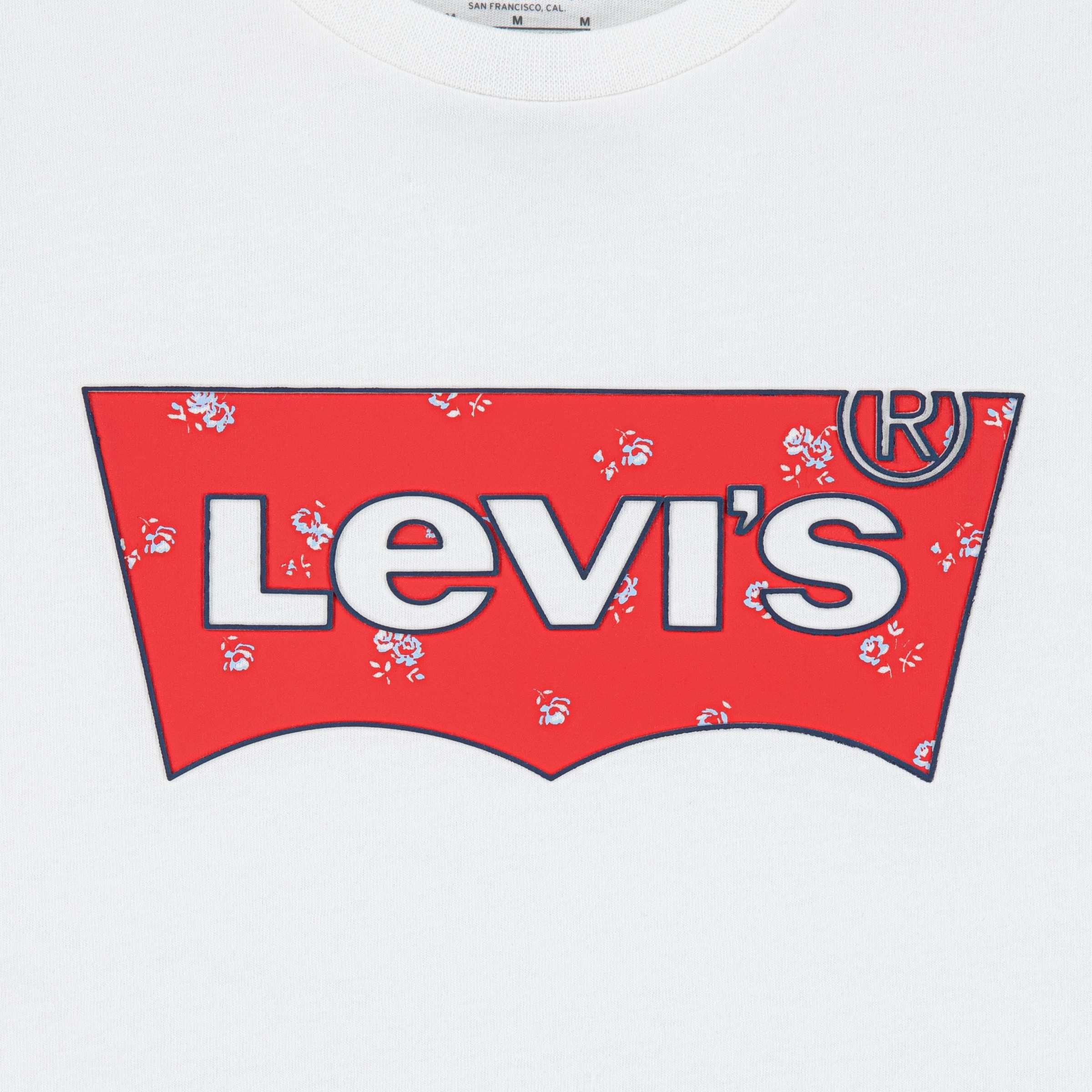 Levi's® Kids T-Shirt »LVG FLORAL BATWING SS TEE«, mit grossem Batwing-Logo