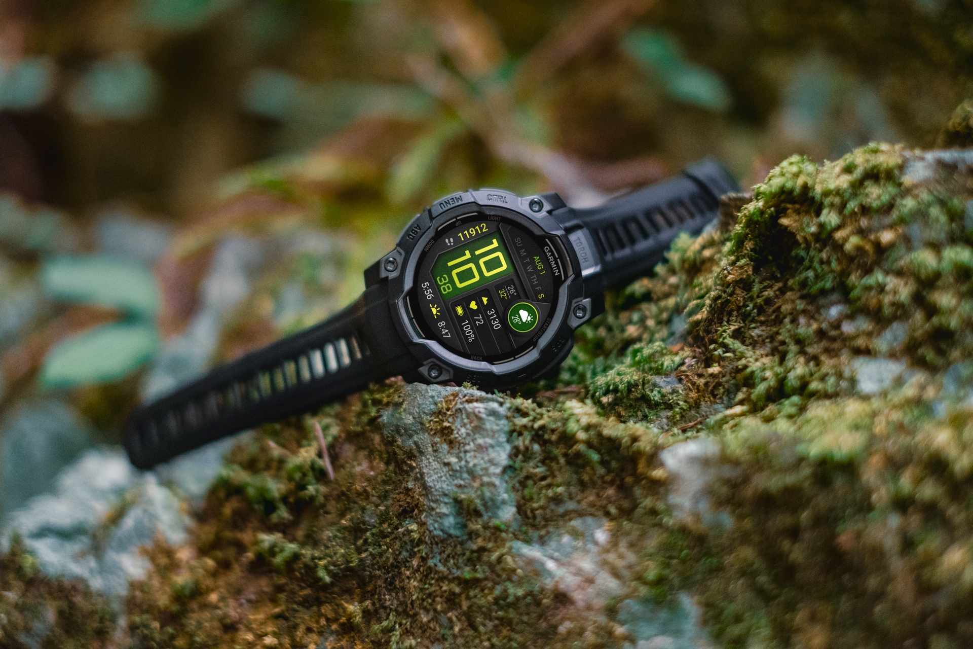 Garmin Smartwatch »Instinct 3 AMOLED 50mm« (3,3 cm / 1,3 ″)
