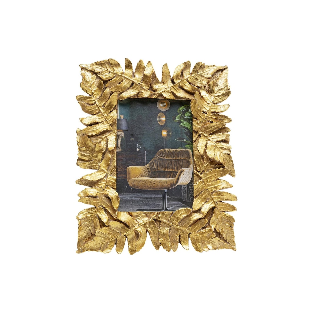 KARE Bilderrahmen »Leaves Goldfarben, 10 x 15 cm«