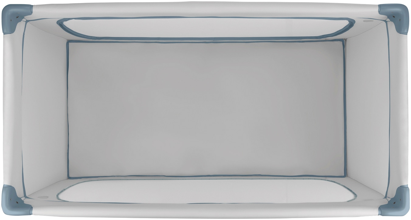 Hauck Lit de voyage pour bébé »Dream N Play Plus, Dusty Blue« Vorderausstieg