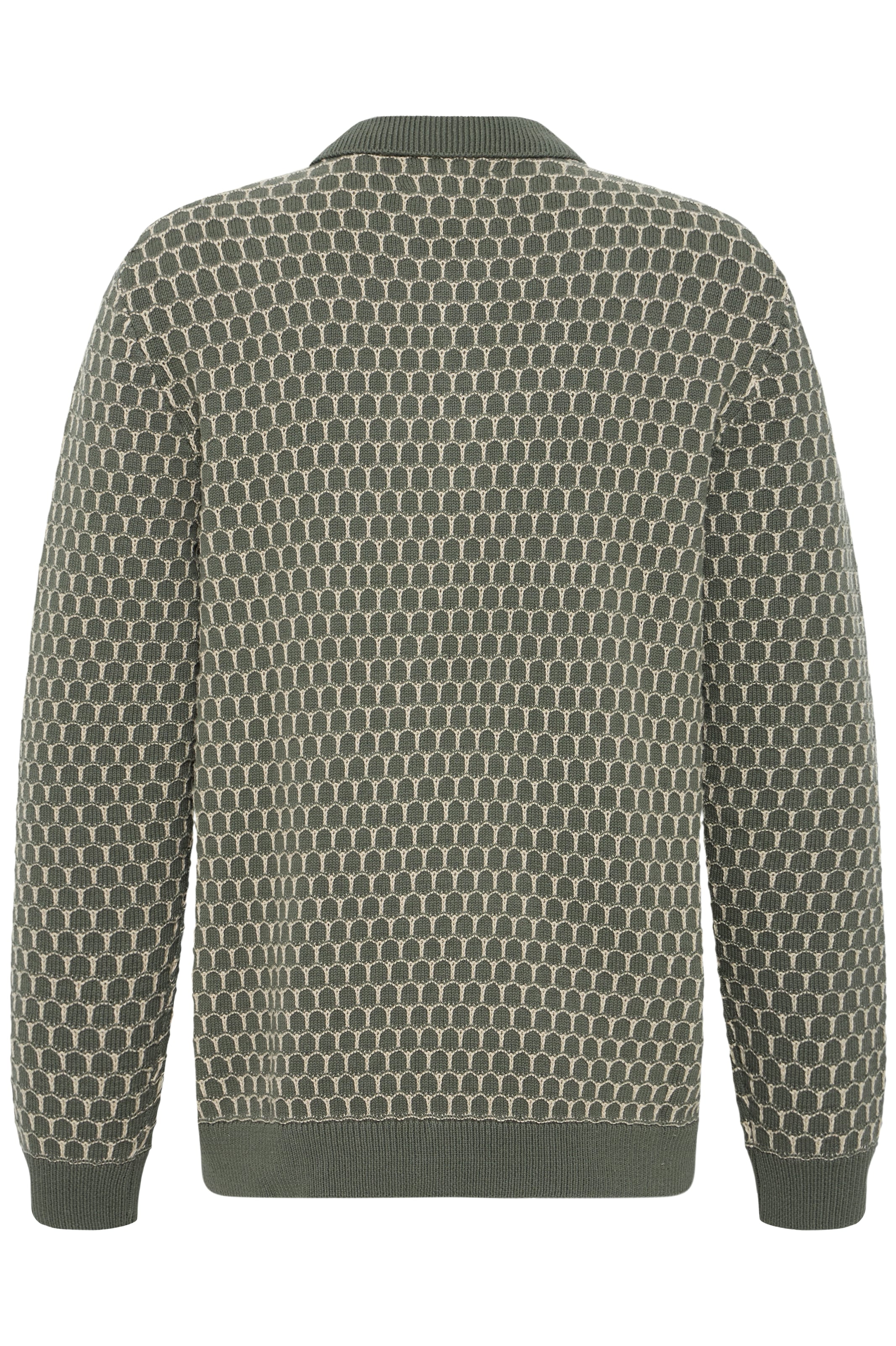 Blend Pull à col polo »BHDONG POLO« coton, coupe régulière