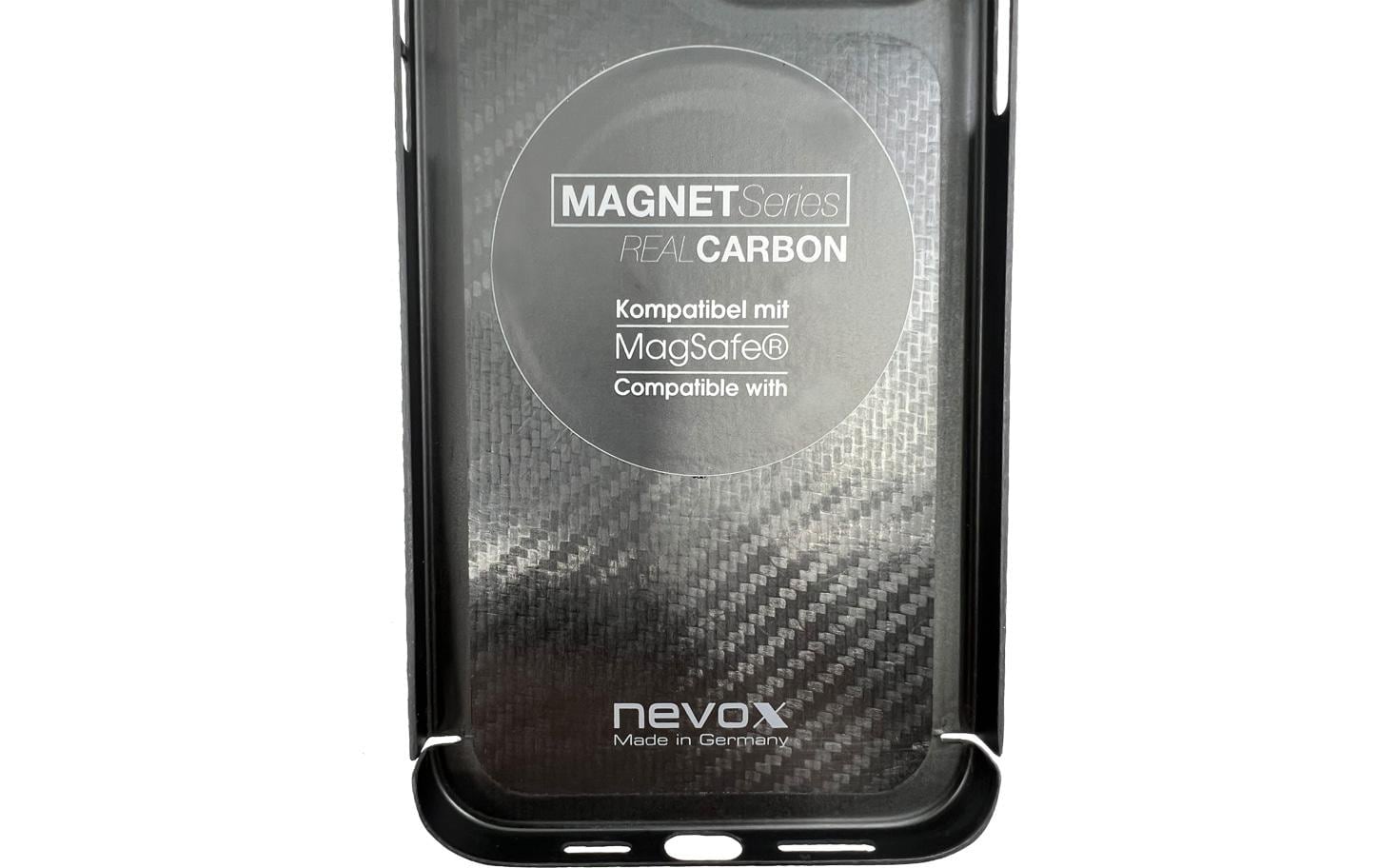 nevox Handyhülle »Carbon Series Cover Magnet Series«, iPhone 14 Pro Max