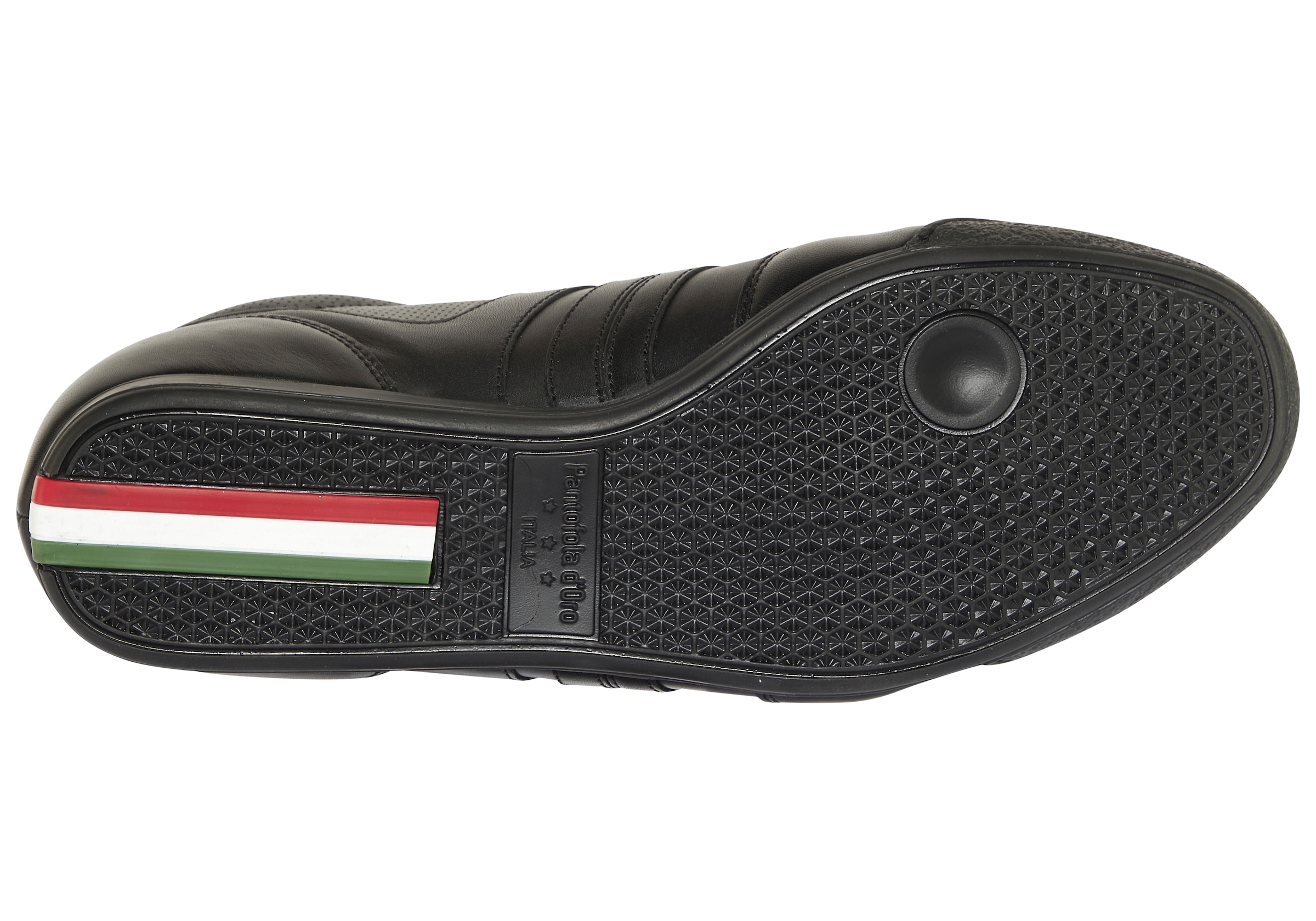 Pantofola d´Oro Sneakers »VASTO LOW«  Obermaterial aus Leder, Gummilaufsohle, mit Schnürung