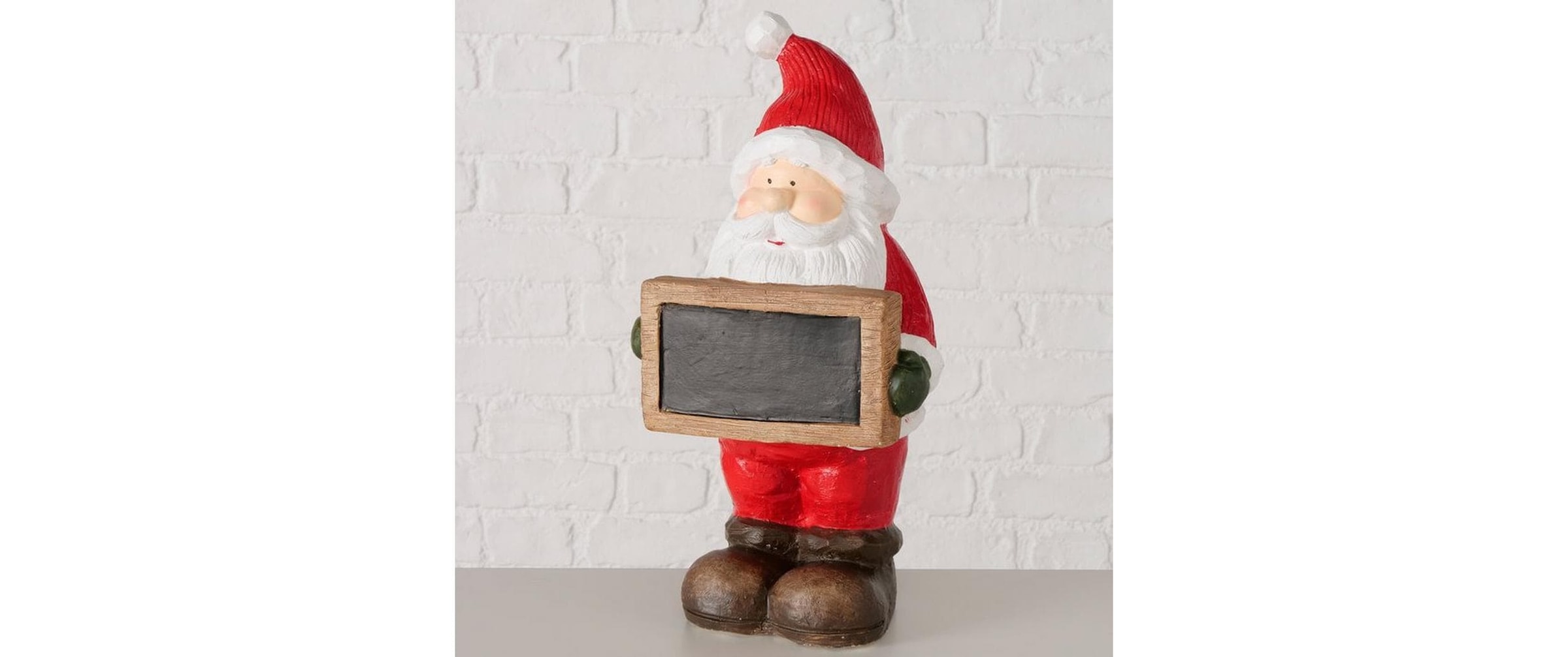 BOLTZE Figurine de Noël »Dekofigur Santa Aaran«