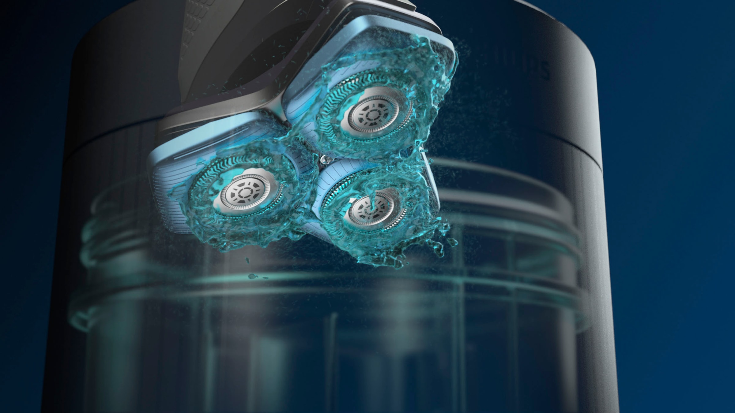 Philips Rasierer-Reinigungsstation »Quick Clean Pod QCP10/01« Tiefenreinigung in nur 1 Minute