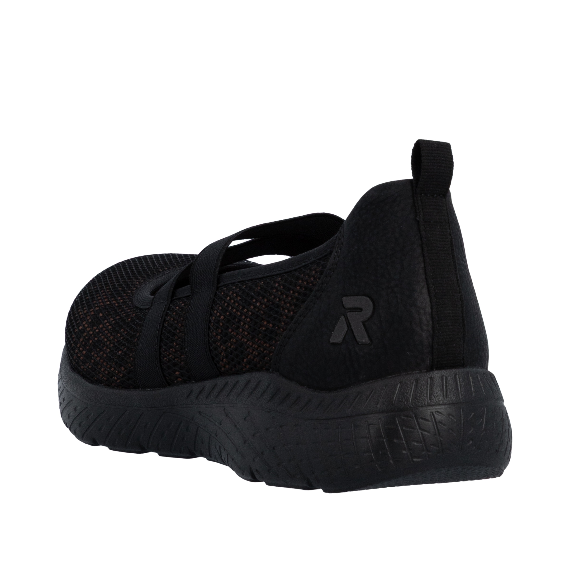 Rieker Ballerine  mocassin, chaussure à enfiler avec bandes stretch