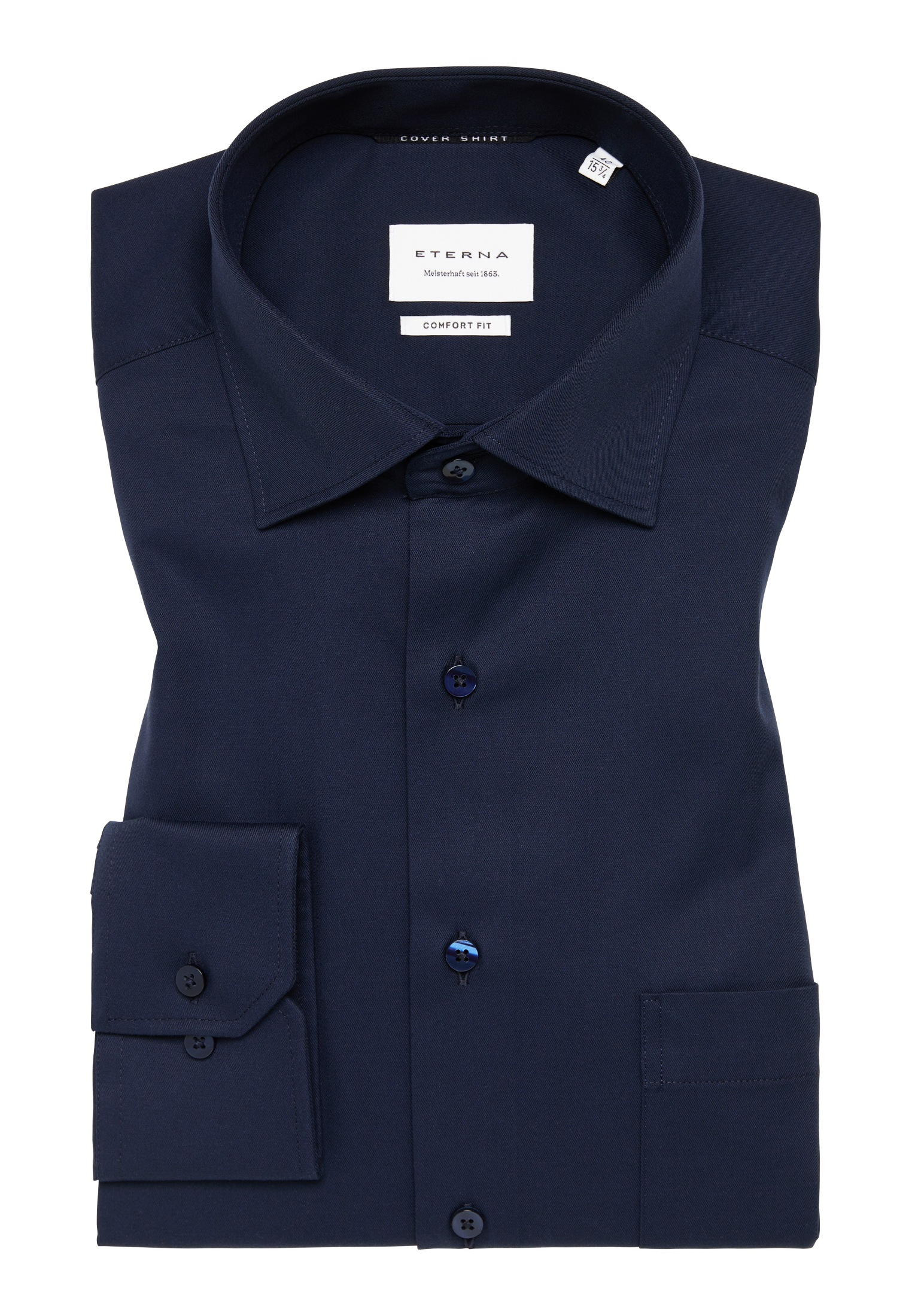 Eterna Langarmhemd »COMFORT FIT«, NON IRON (bügelfrei)