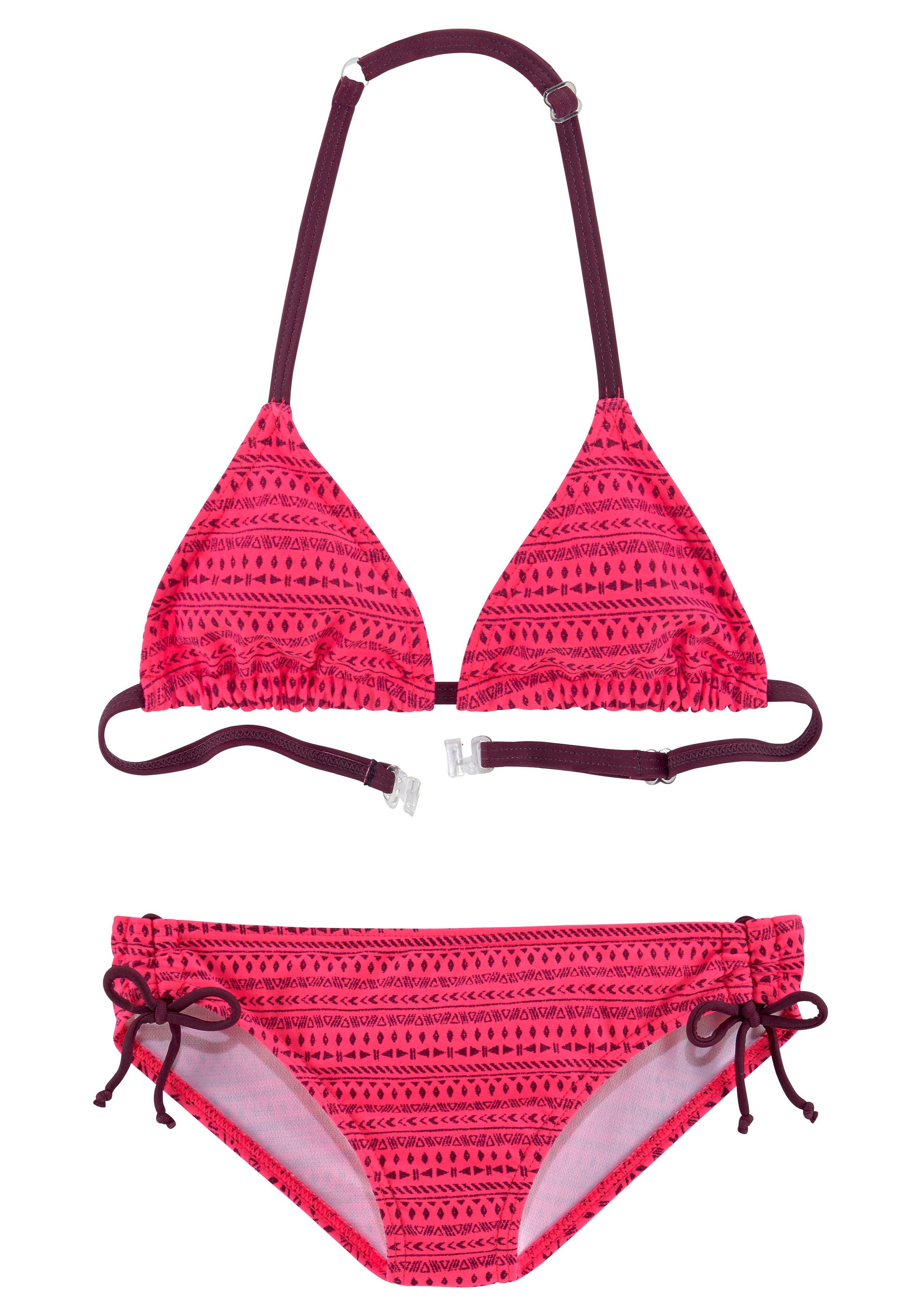 Image of Buffalo Triangel-Bikini, mit Bändern in Kontrastfarbe bei Ackermann Versand Schweiz