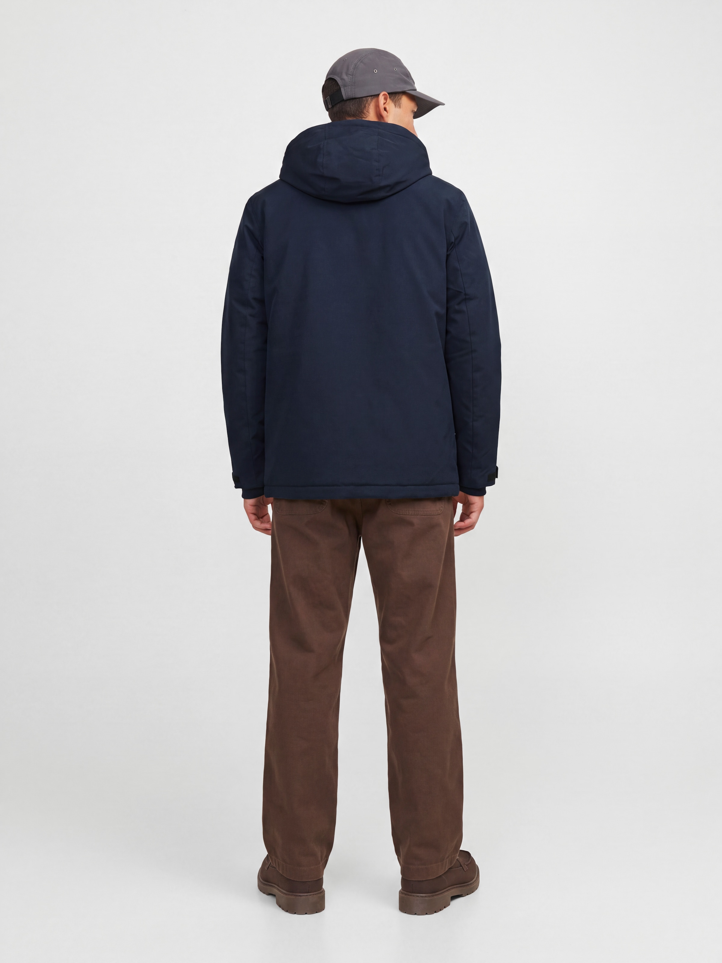 Jack & Jones Parka »JJEKEEN PARKA AW26 SN« avec capuche fibre synthétique, coupe régulière