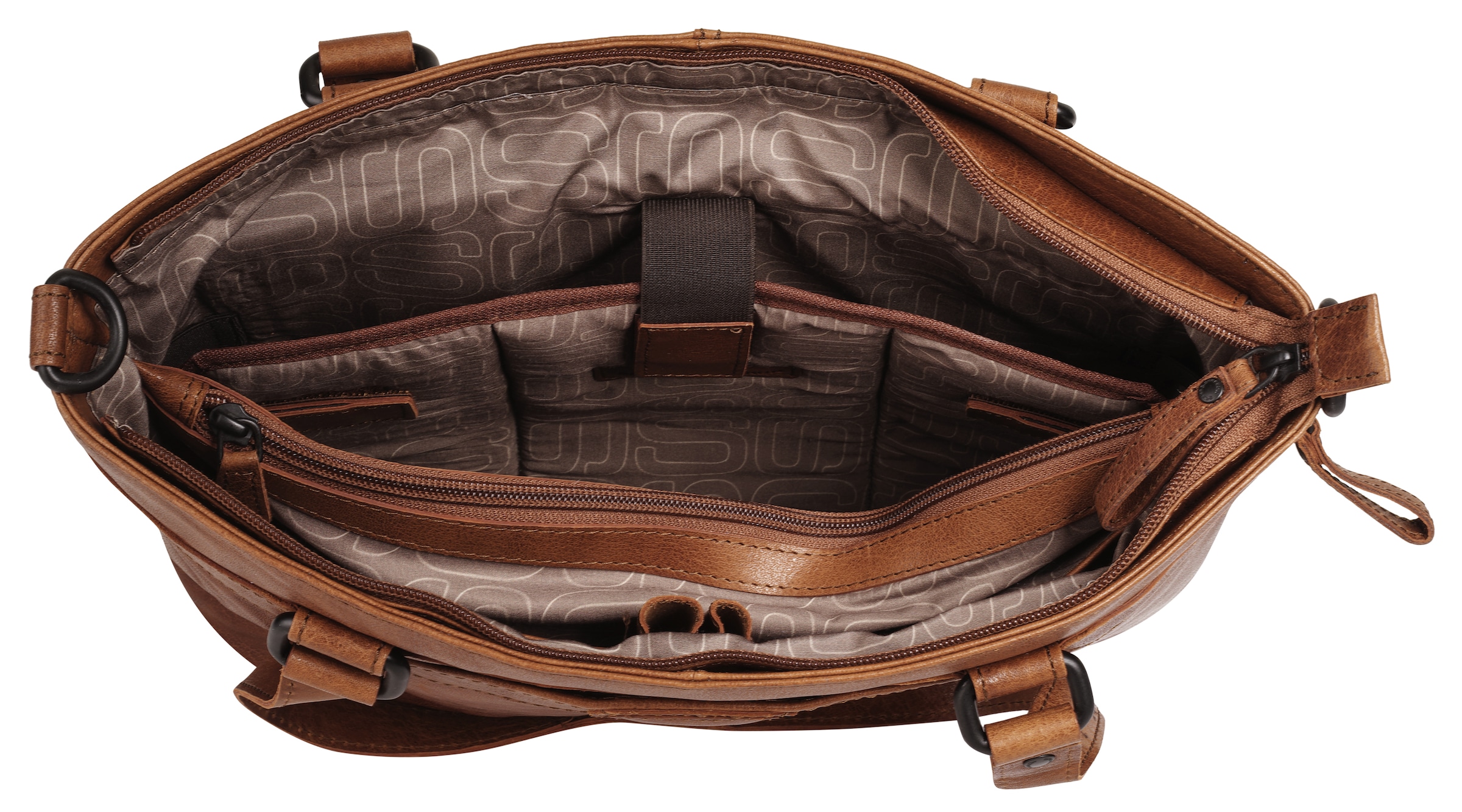 Spikes & Sparrow Shopper echt Leder