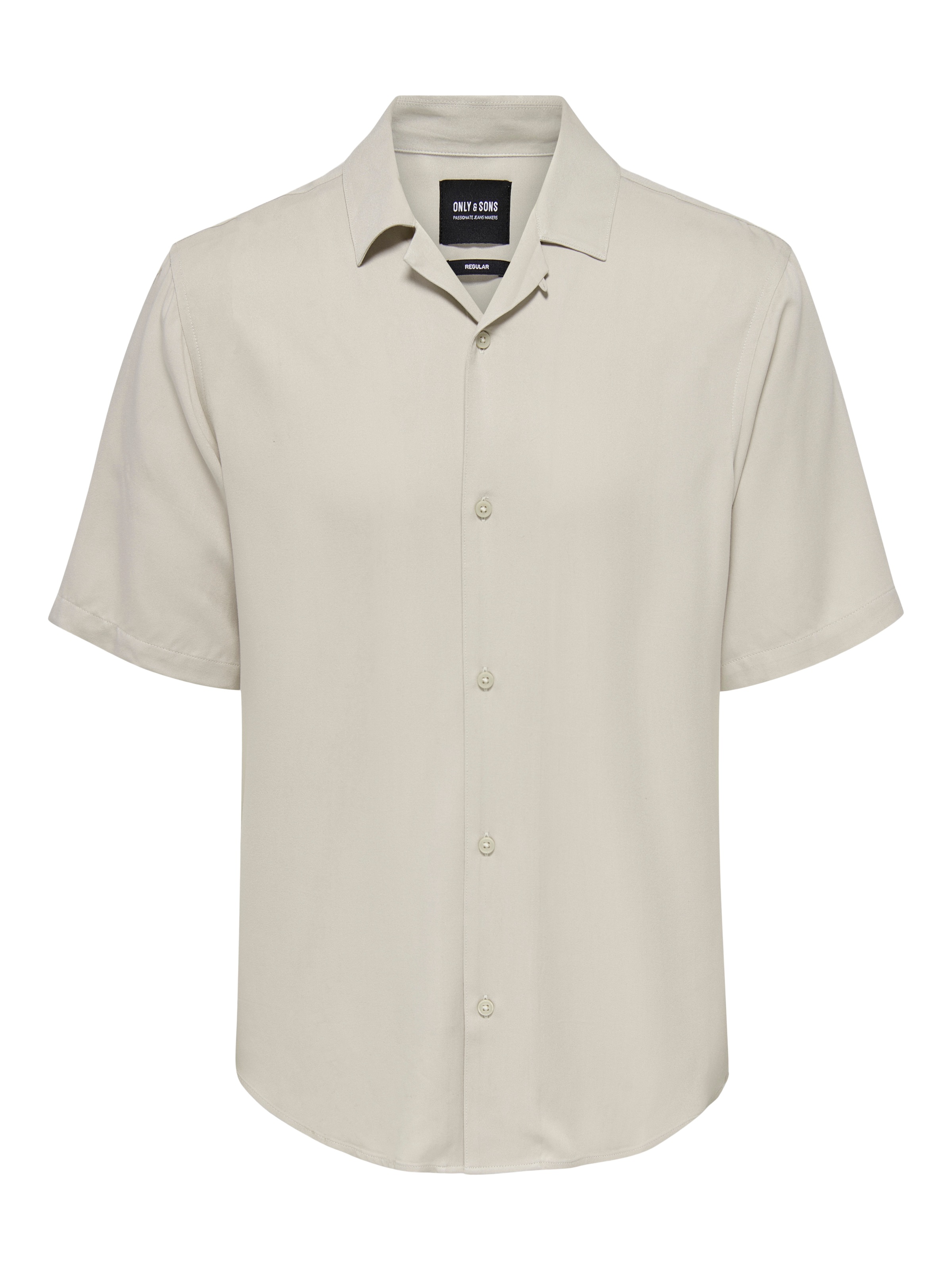 ONLY & SONS Kurzarmhemd »ONSDASH LIFE REG VISC RES SS SHIRT«