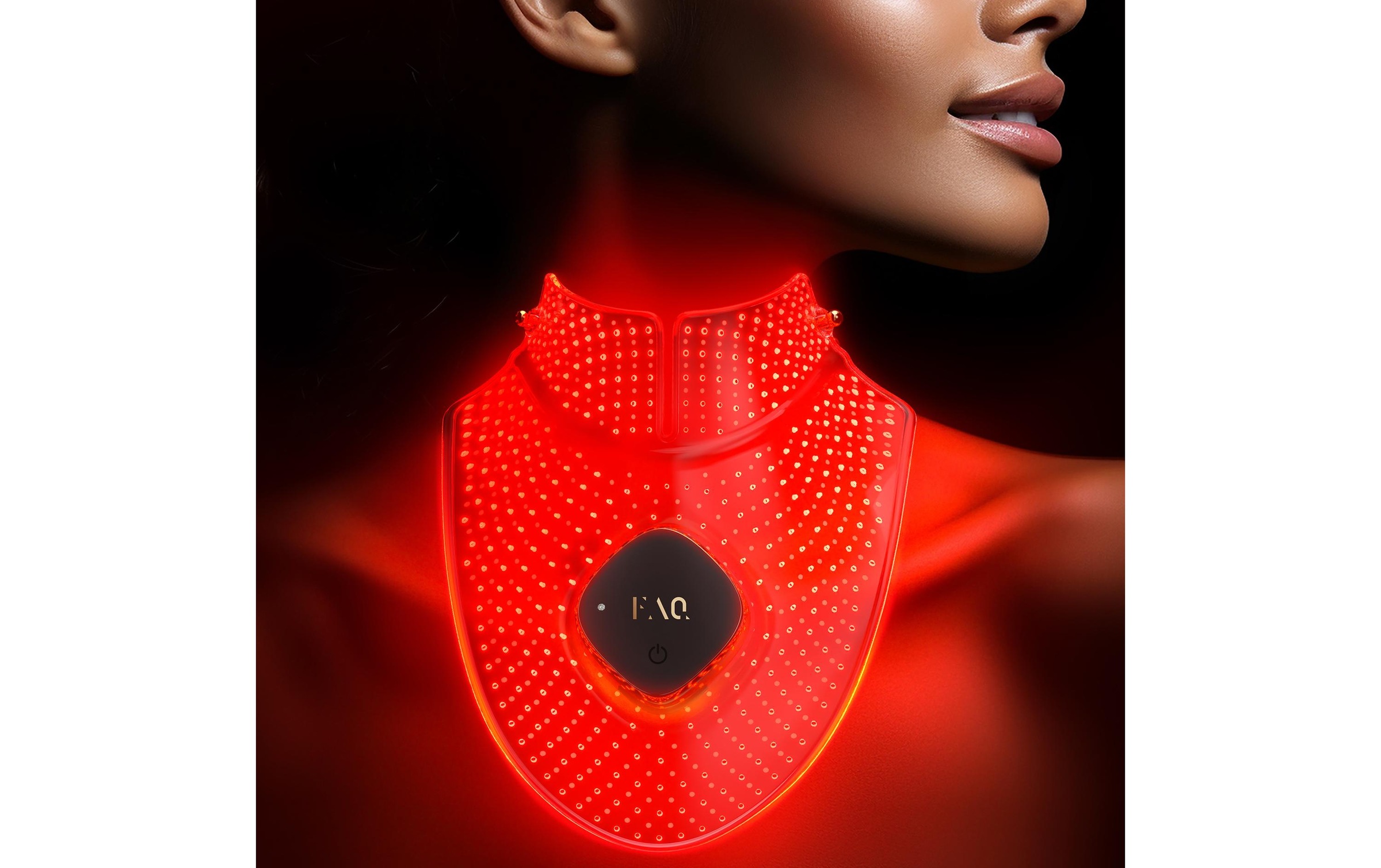 FOREO Anti-Aging-Gerät »FAQ 211« Anti-Aging LED-Maske für Hals und Dekolleté