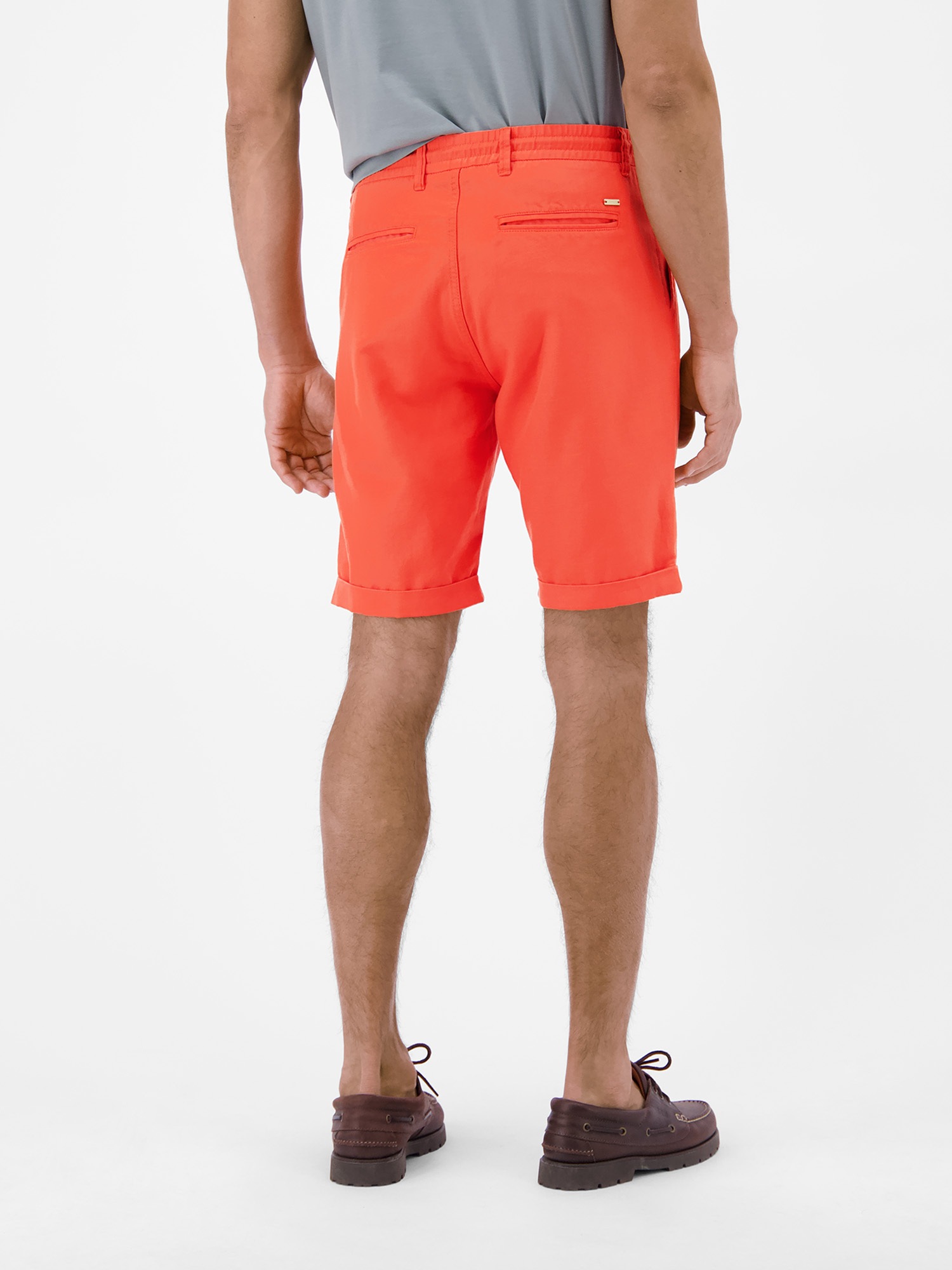 LERROS Chinoshorts »Chino-Shorts aus Baumwoll-Leinen-Mischgewebe«  Chino Hose Herren kurz, Tunnelzugbund und Gürtelschlaufen, 4 Taschen