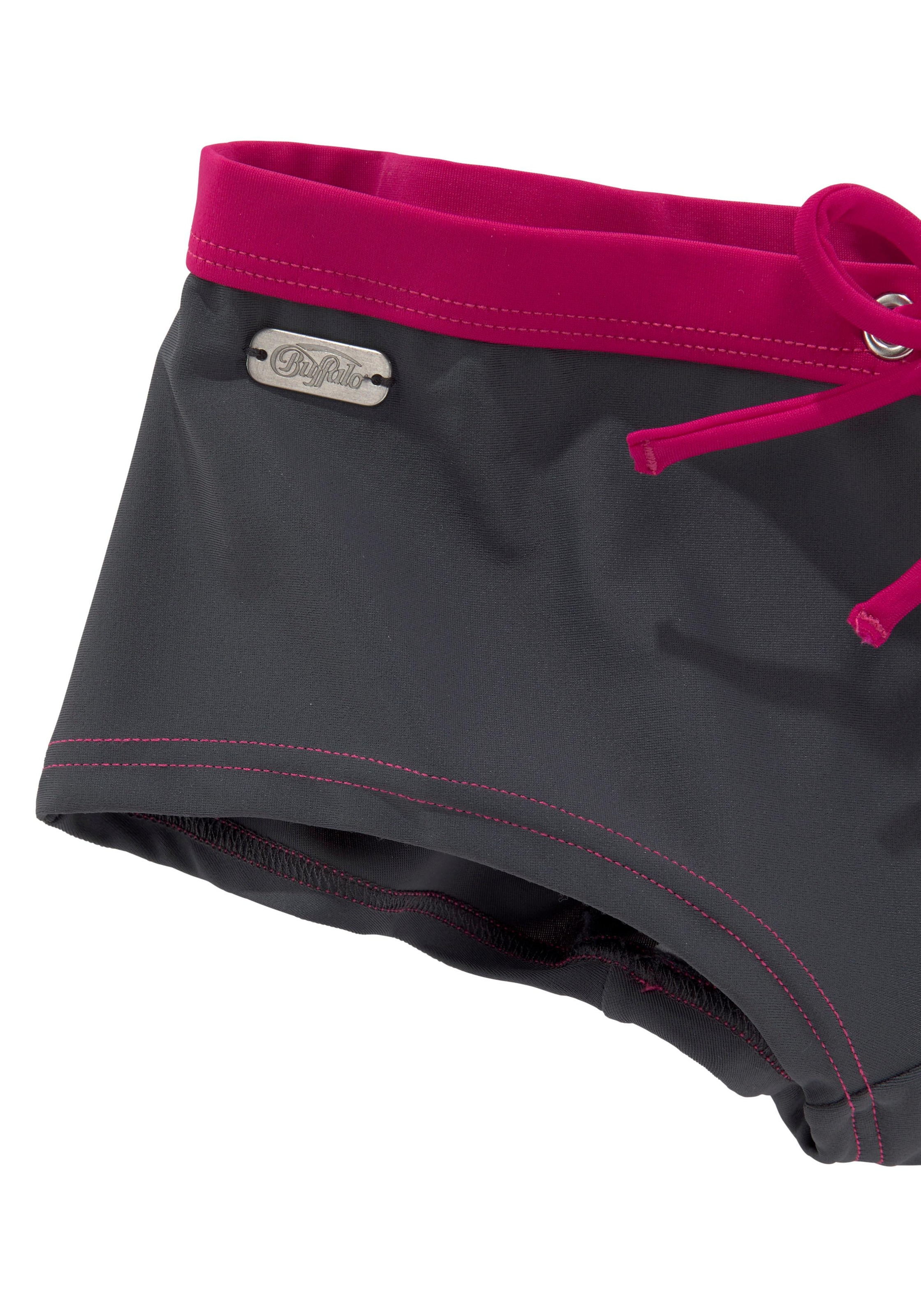 Modische Buffalo Triangel-Bikini, mit trendiger bestellen versandkostenfrei Hotpants