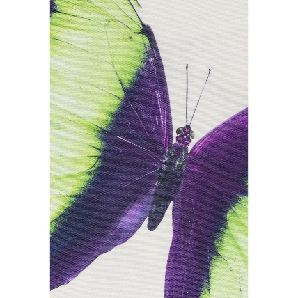 freundin Home Collection Dekokissen »Summer Butterfly 03 weiss-bunt«
