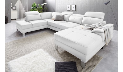 exxpo - sofa fashion Wohnlandschaft, inkl. Kopf- bzw. Rückenverstellung, wahlweise mit... kaufen