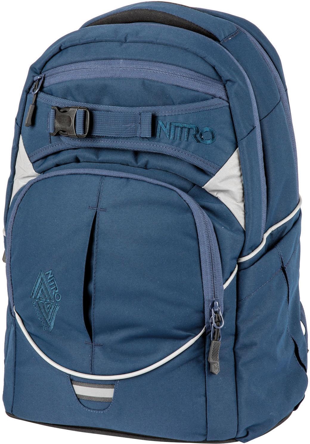 Image of NITRO Schulrucksack »Superhero, Indigo«, Reflektoren bei Ackermann Versand Schweiz