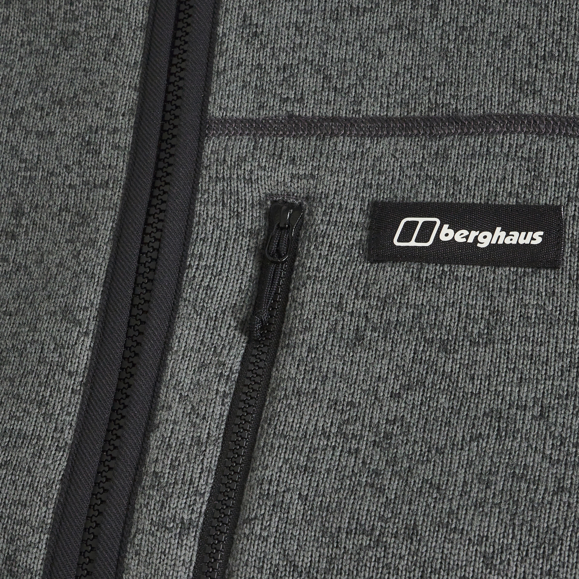 Berghaus Strickfleecejacke »ASTERBY IA JACKET« mit vier Taschen, pflegeleicht, wärmeisolierendes Fleece