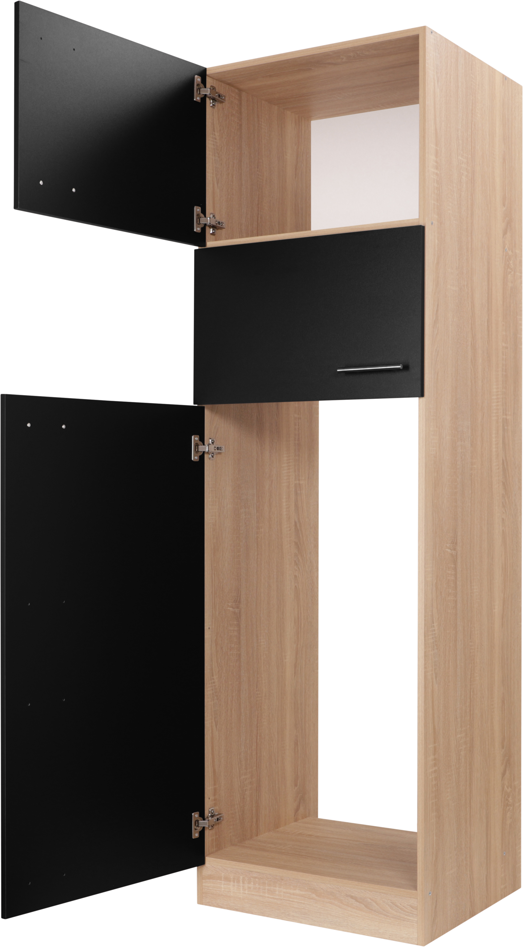 RESPEKTA Armoire réfrigérée encastrable »Merle« Breite 60 cm, Türen wechselseitig anschlagbar, Höhe 200 cm