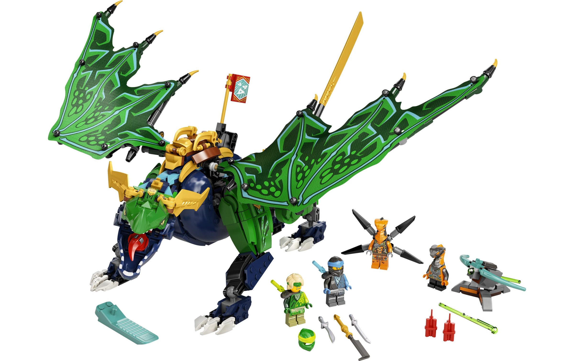 LEGO® Spielbausteine »Lloyds legendärer Drachen«, (747 St.)