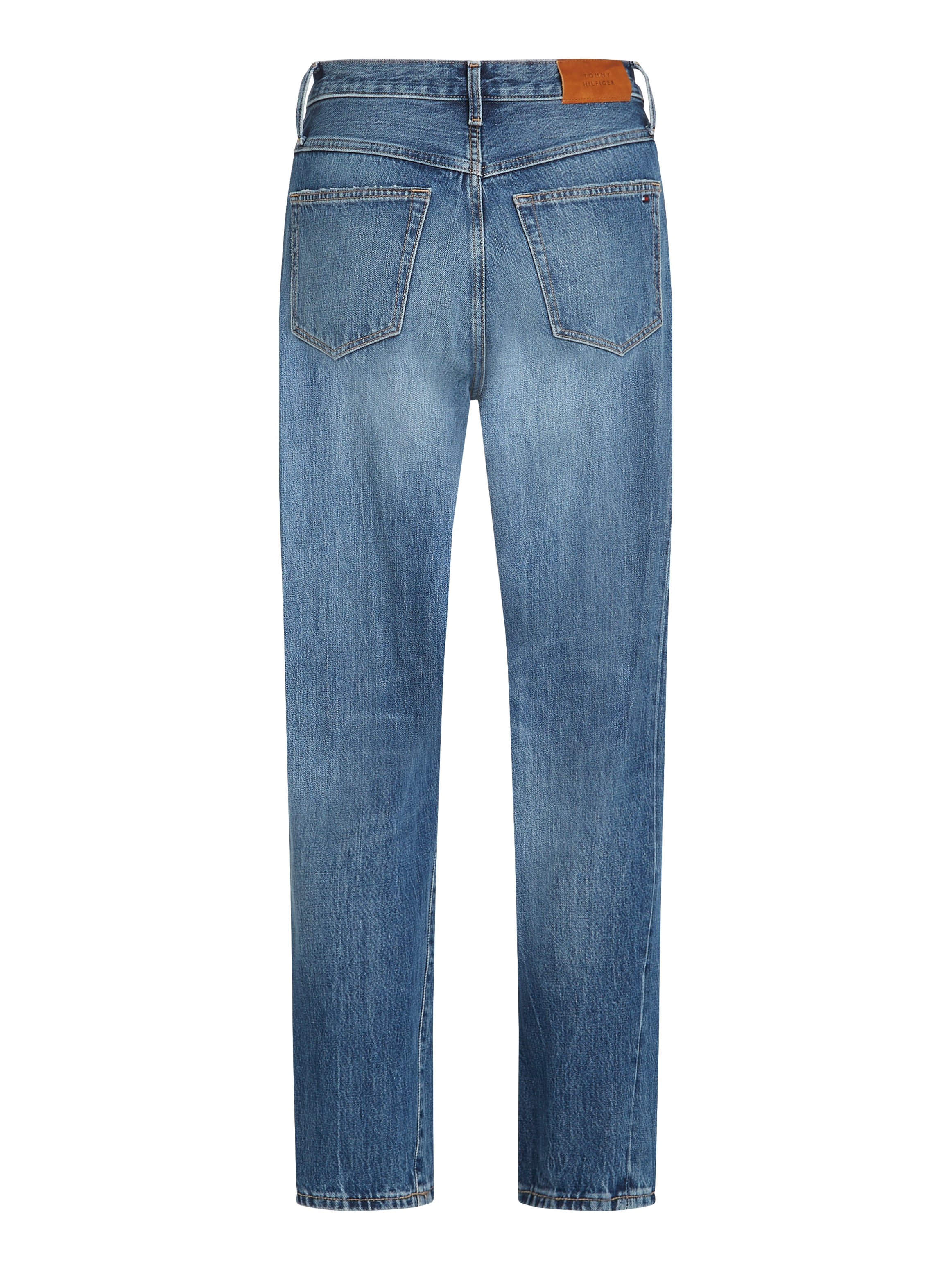 Tommy Hilfiger Straight-Jeans »CLASSIC STRAIGHT HW A TWIST BETH«, mit Tommy Hilfiger Logo-Badge