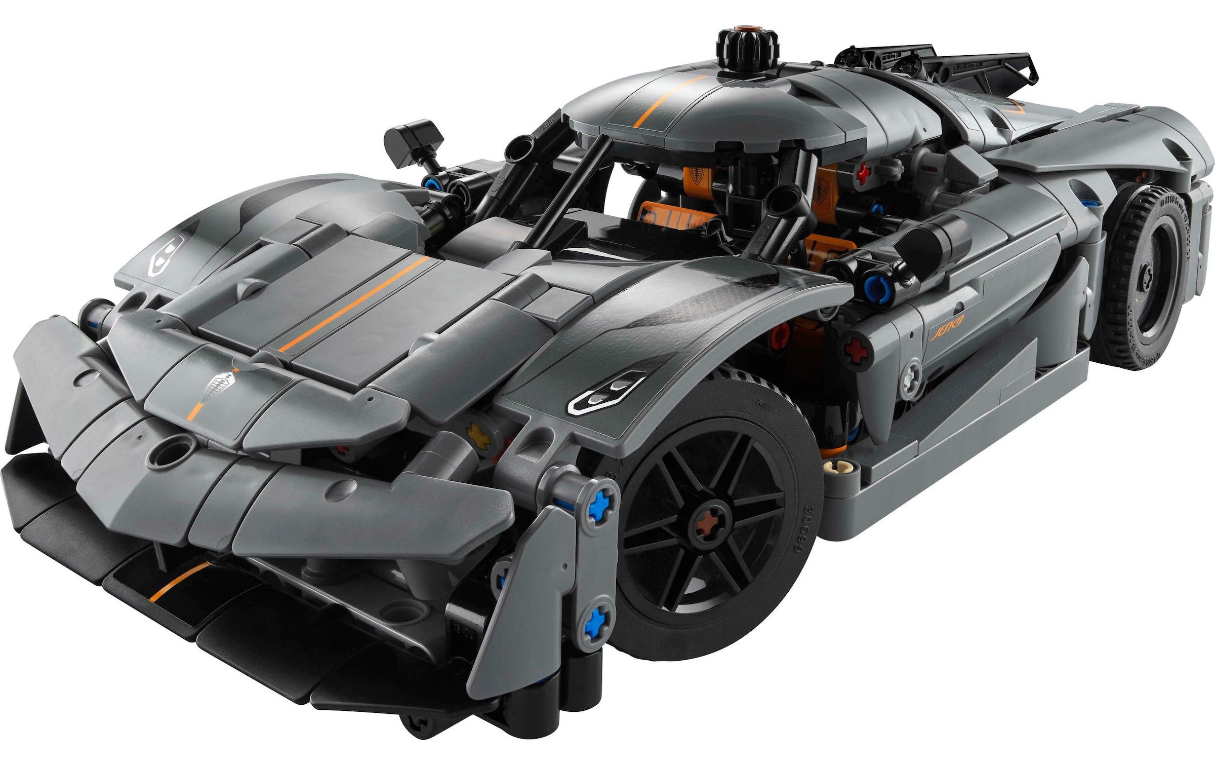 LEGO® Konstruktionsspielsteine »Technic Koenigsegg Jesko Supersportwagen 42173«, (801 St.)