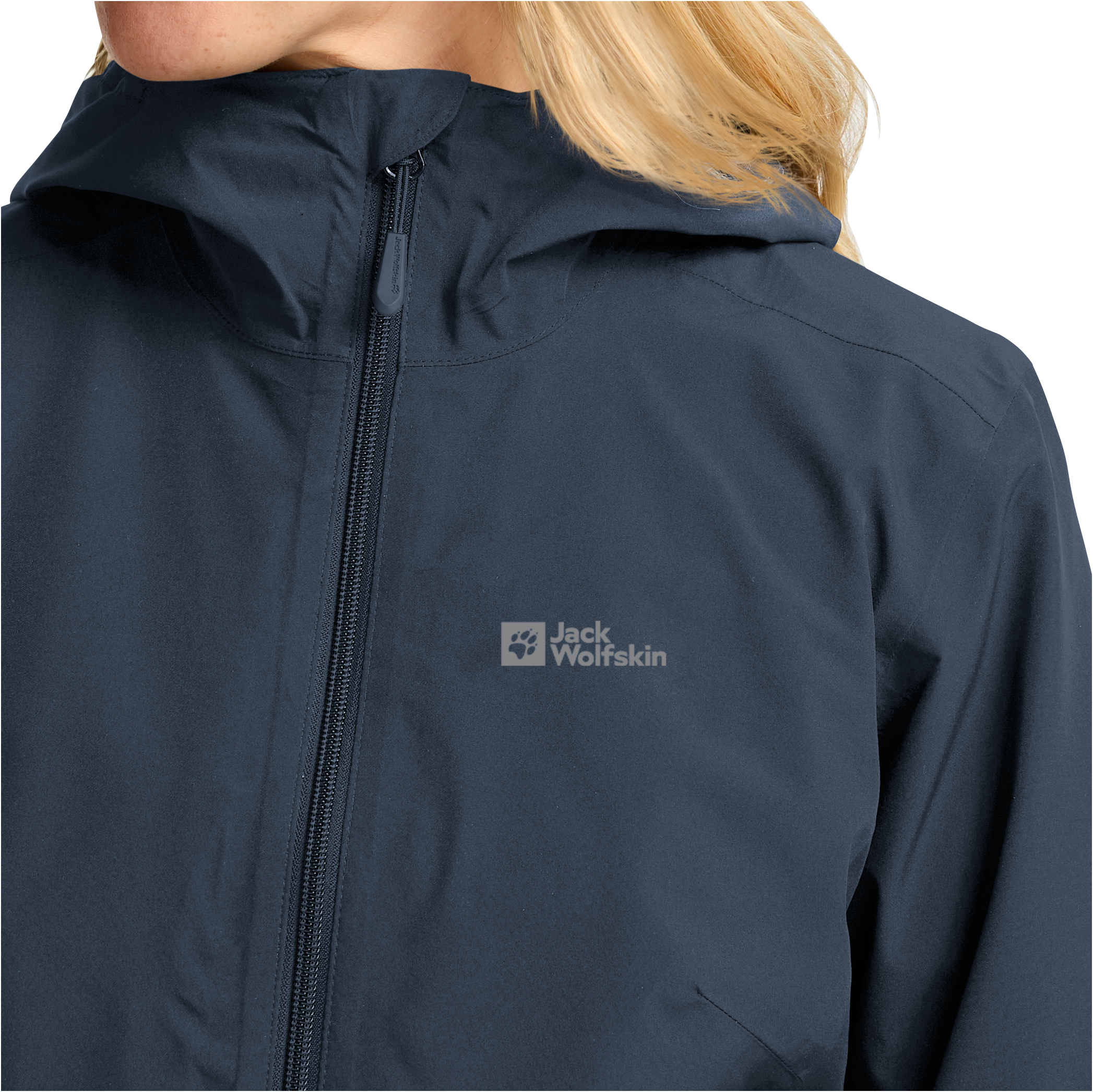 Jack Wolfskin Veste fonctionnelle 3 en 1 »MOONRISE 3IN1 JKT W« avec capuche avec veste polaire amovible, coupe-vent, déperlant
