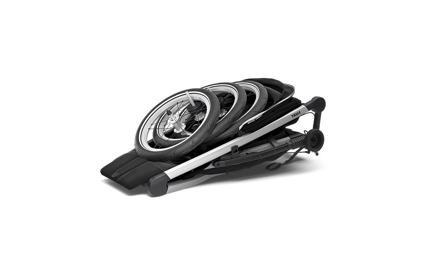Thule Poussette pour enfants »Glide 2 Jet Black« 22 kilos