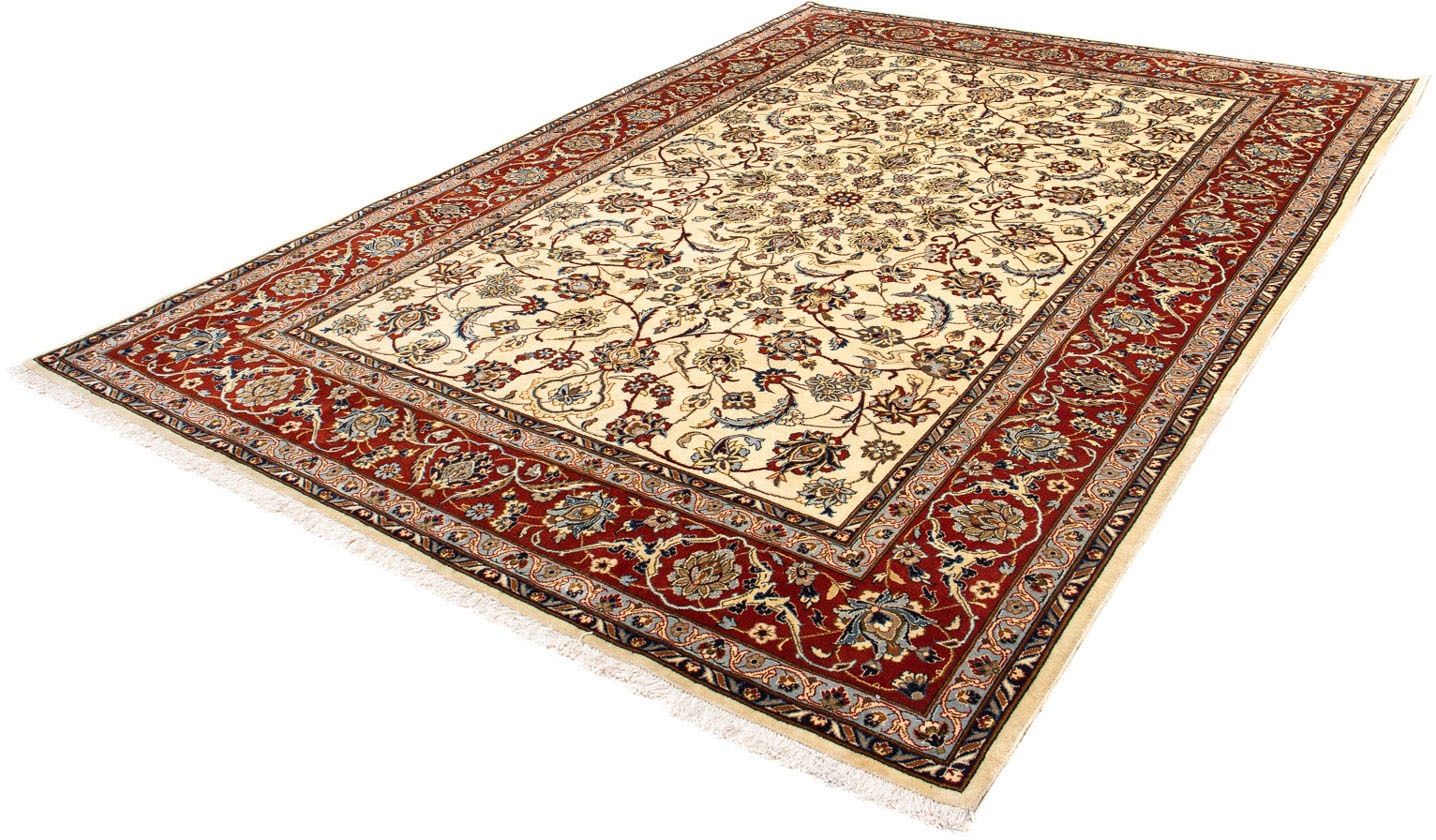 Image of morgenland Orientteppich »Perser - Classic - 298 x 206 cm - beige«, rechteckig, 10 mm Höhe, Wohnzimmer, Handgeknüpft, Einzelstück mit Zertifikat bei Ackermann Versand Schweiz