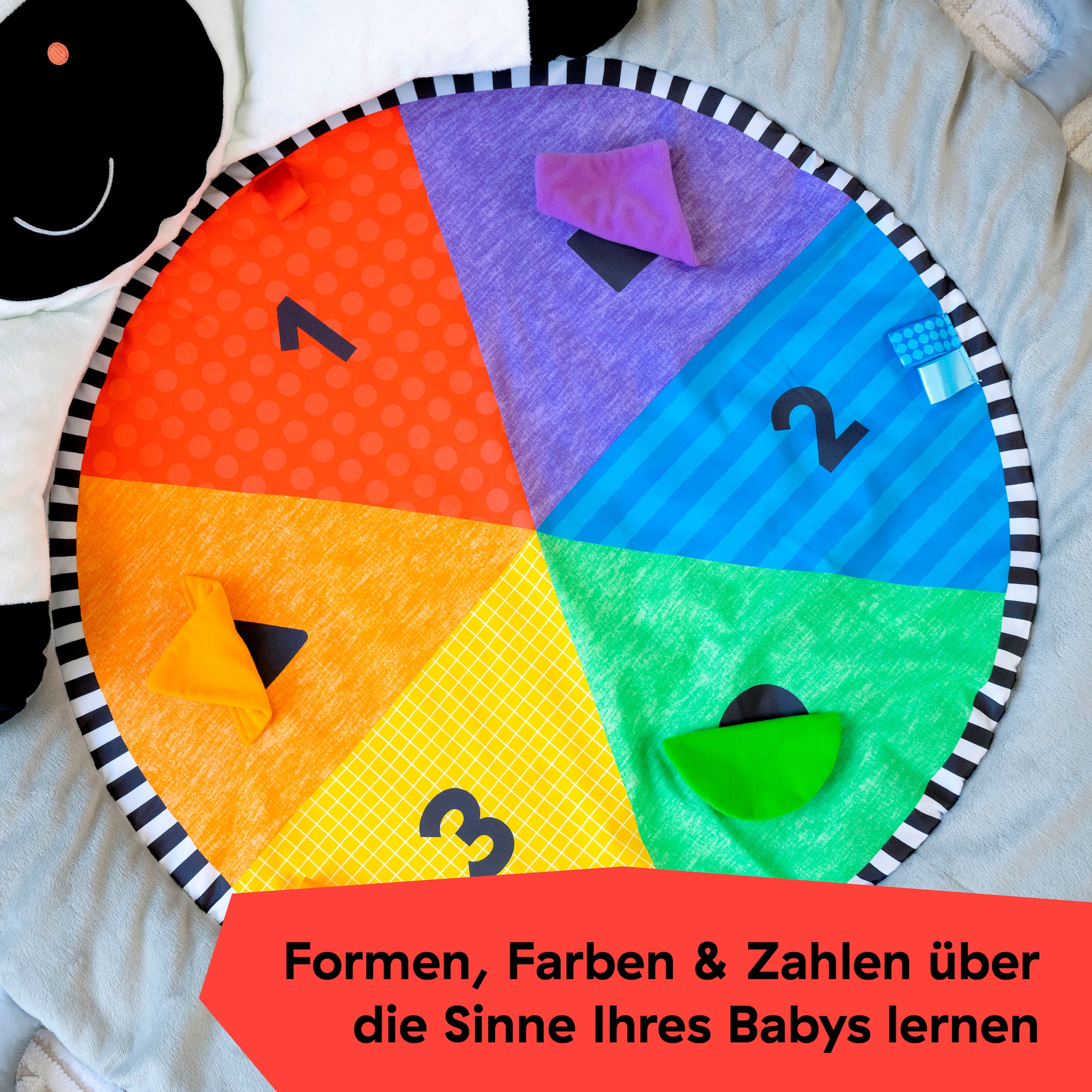 Baby Einstein Arche de jeu »Zen's Activity Milestones™ Plush Gym« mit Licht- und Sound