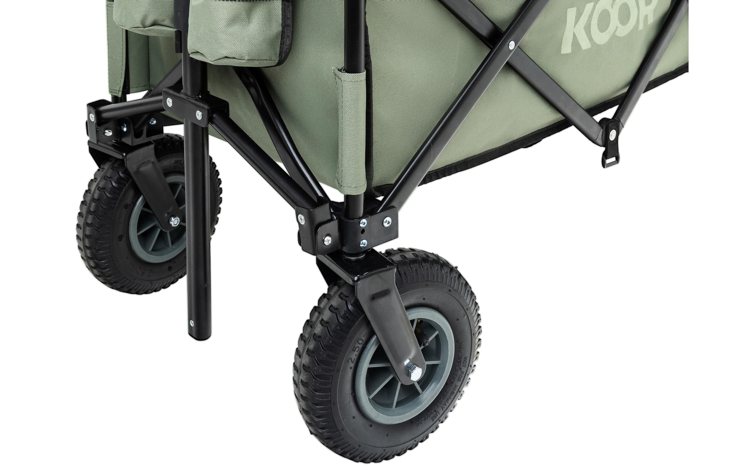 KOOR Bollerwagen »mit Luftreifen Kjerre«