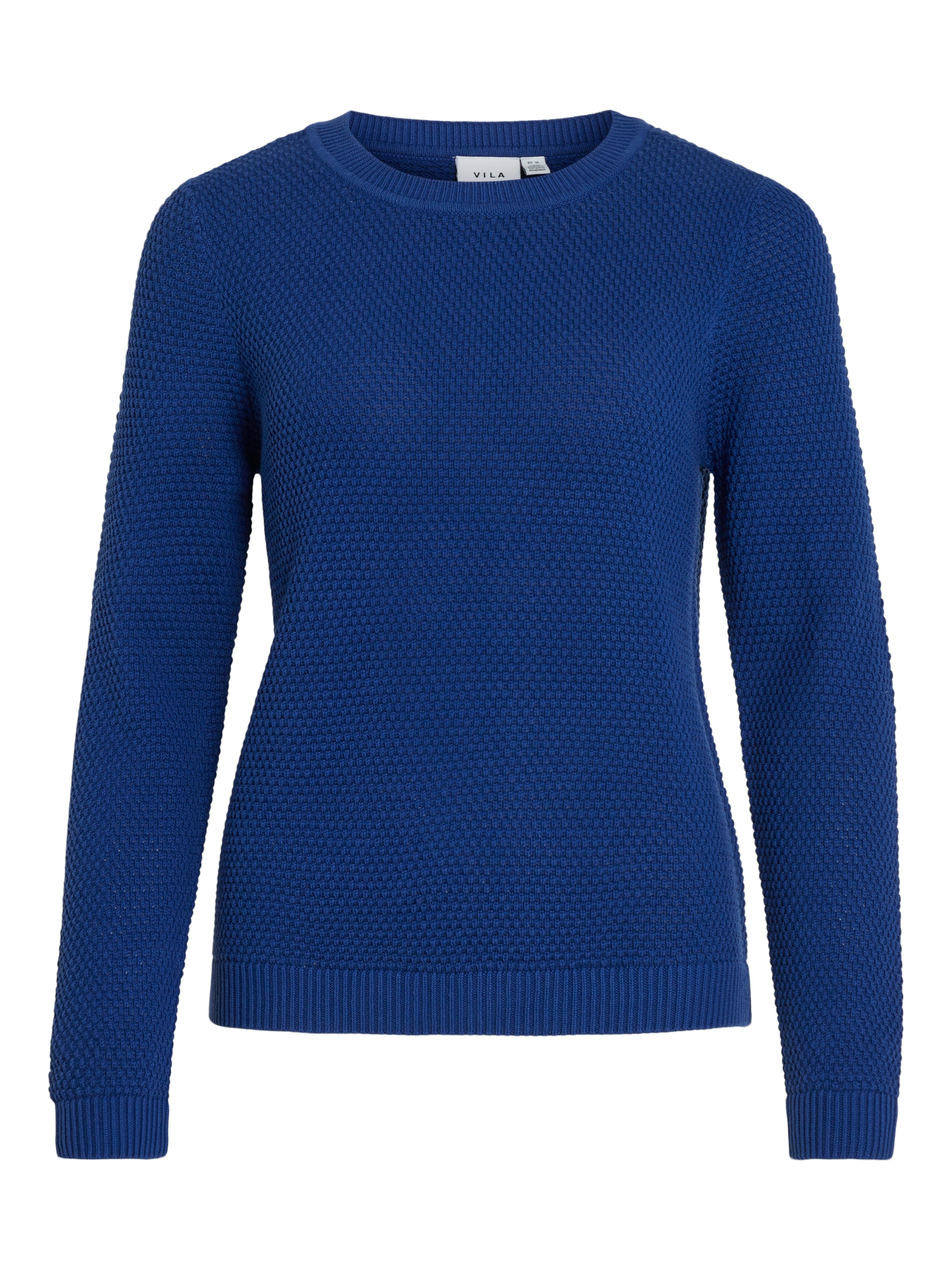 Vila Rundhalspullover »VIDALO O-NECK L/S KNIT TOP- NOOS«