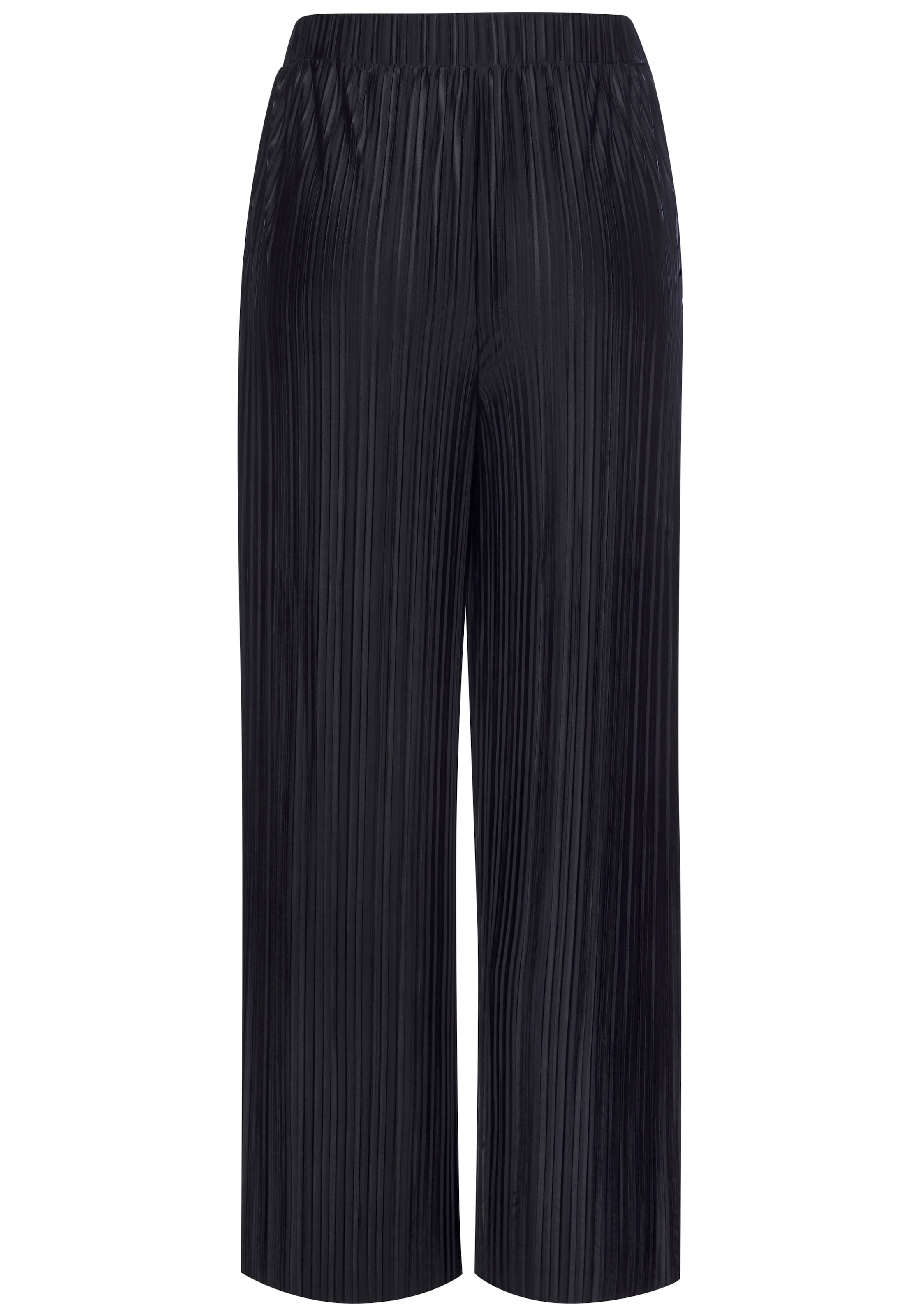 LASCANA Schlupfhose  mit Plisseefalten und Zierschnalle, luftige Sommerhose, elegant