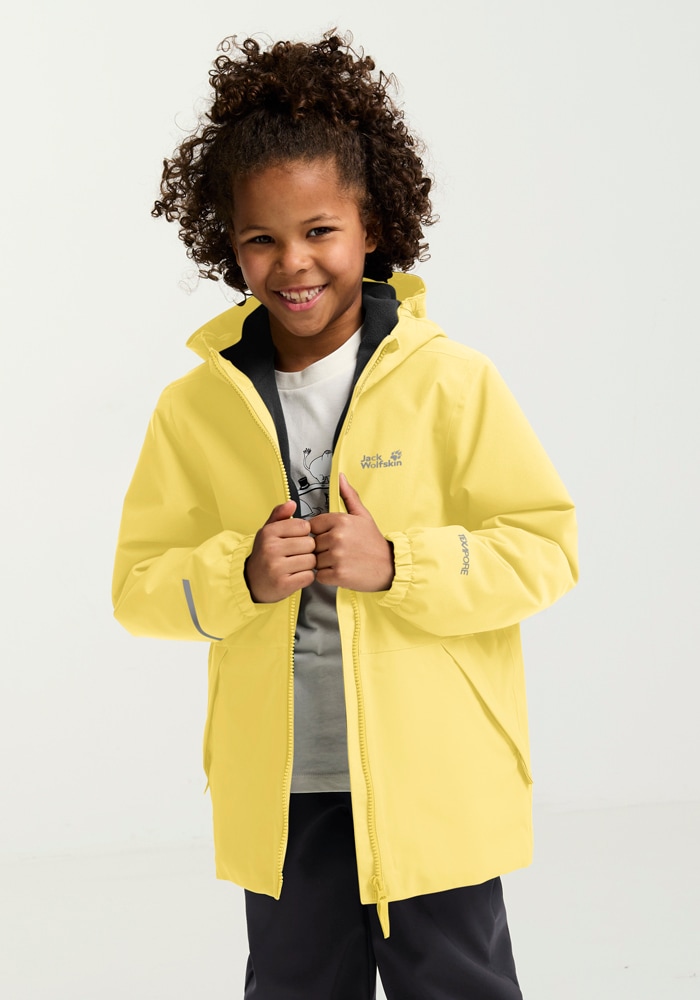Jack Wolfskin Winterjacke »SNOW DAYS JKT KIDS«, mit Kapuze