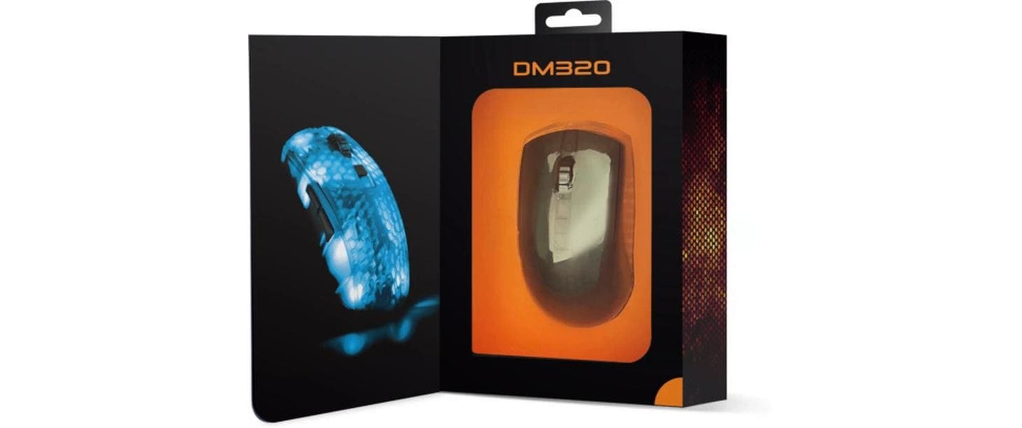 DELTACO Gaming-Maus »GAM-145 Schwarz«, Bluetooth