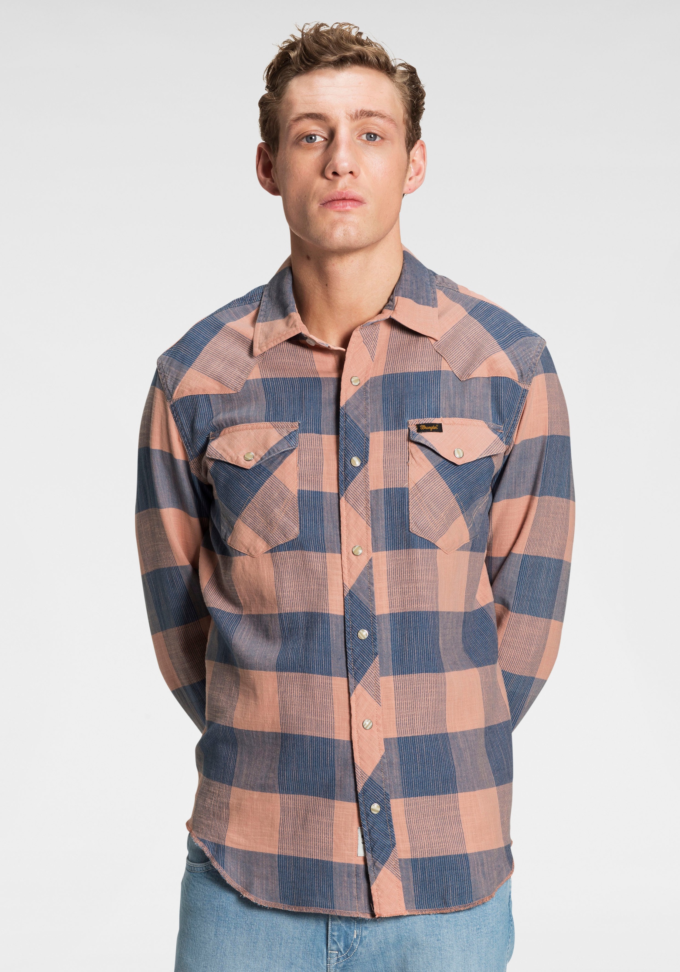 Image of Wrangler Langarmhemd bei Ackermann Versand Schweiz