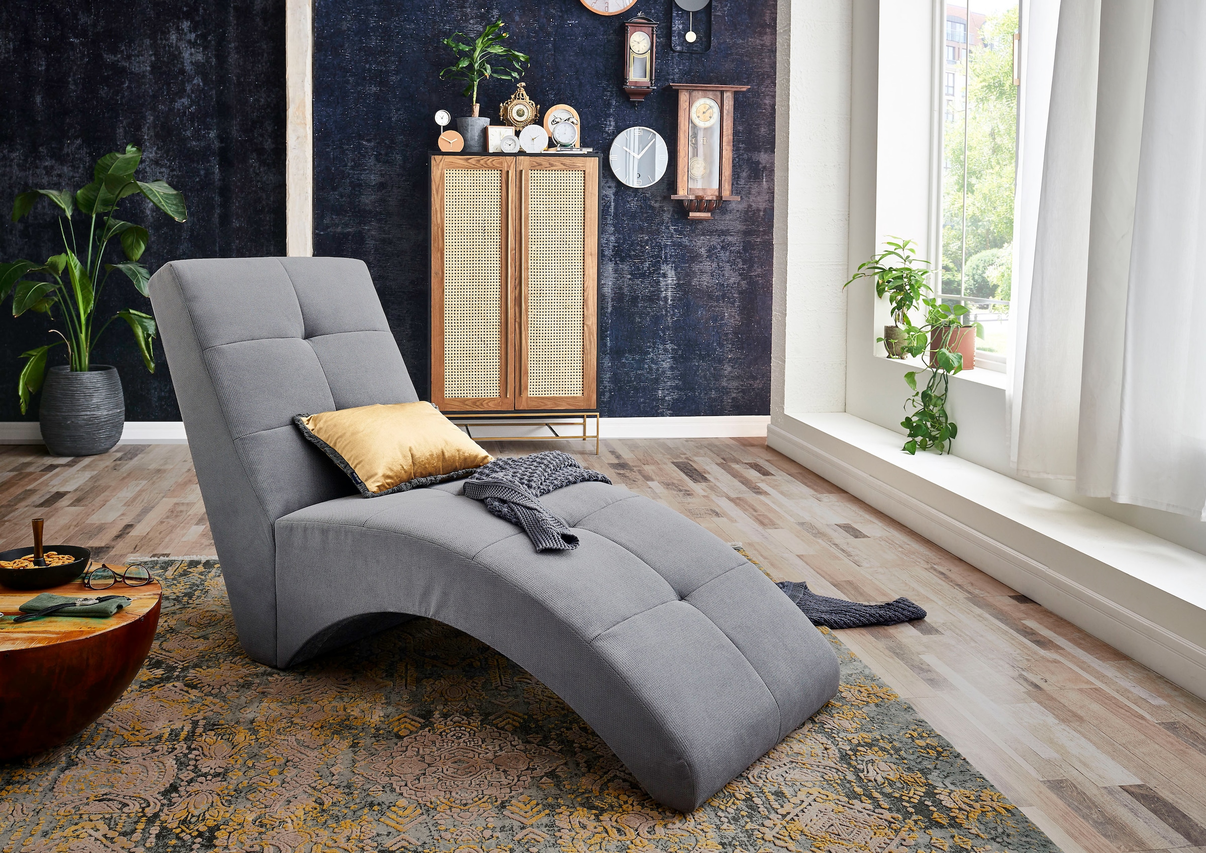 Image of ATLANTIC home collection Relaxsessel »CARIN«, Polsterliege zum Lesen, Fernsehen oder auch fürs Gaming bei Ackermann Versand Schweiz