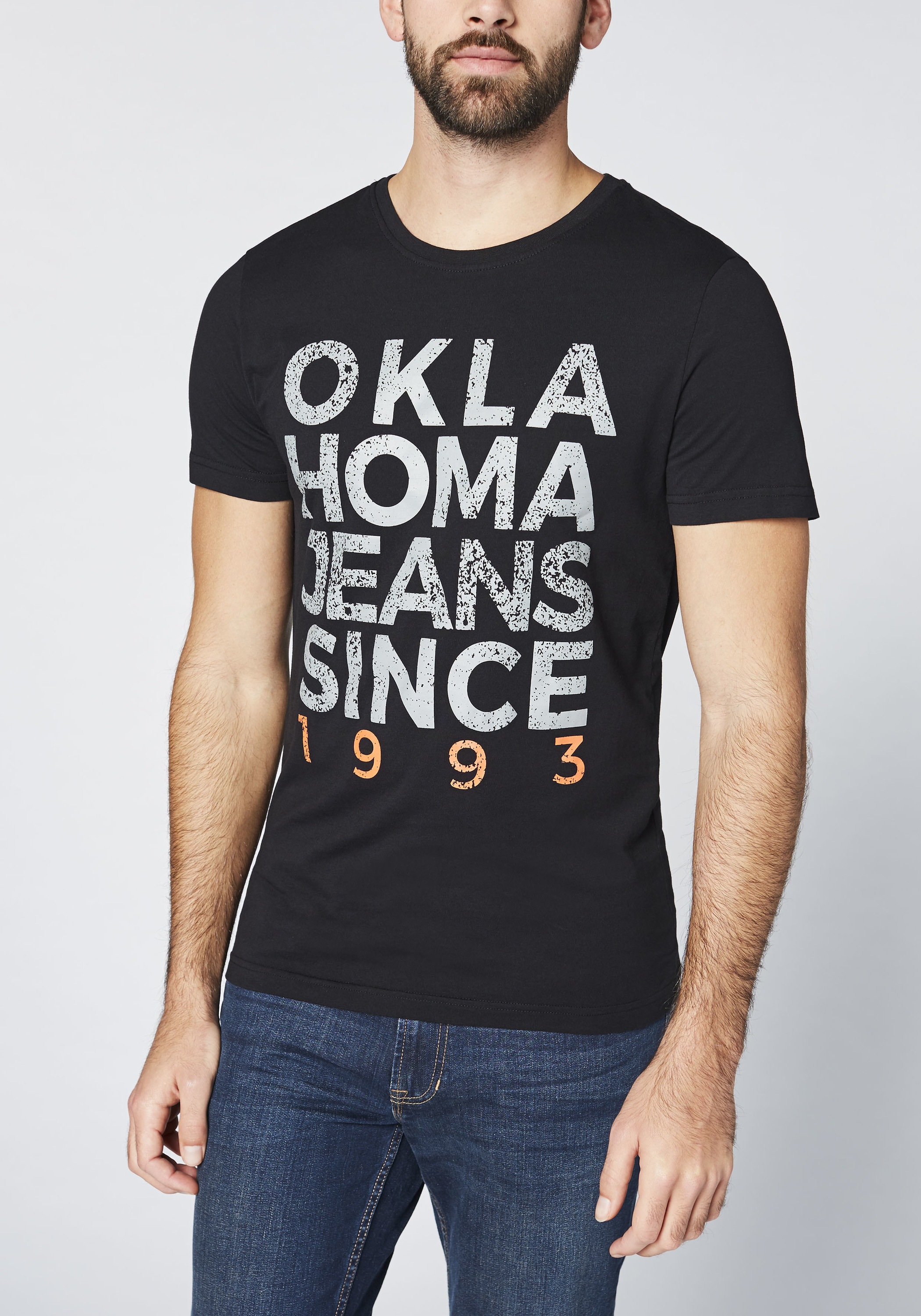 T-Shirt »mit Frontprint«