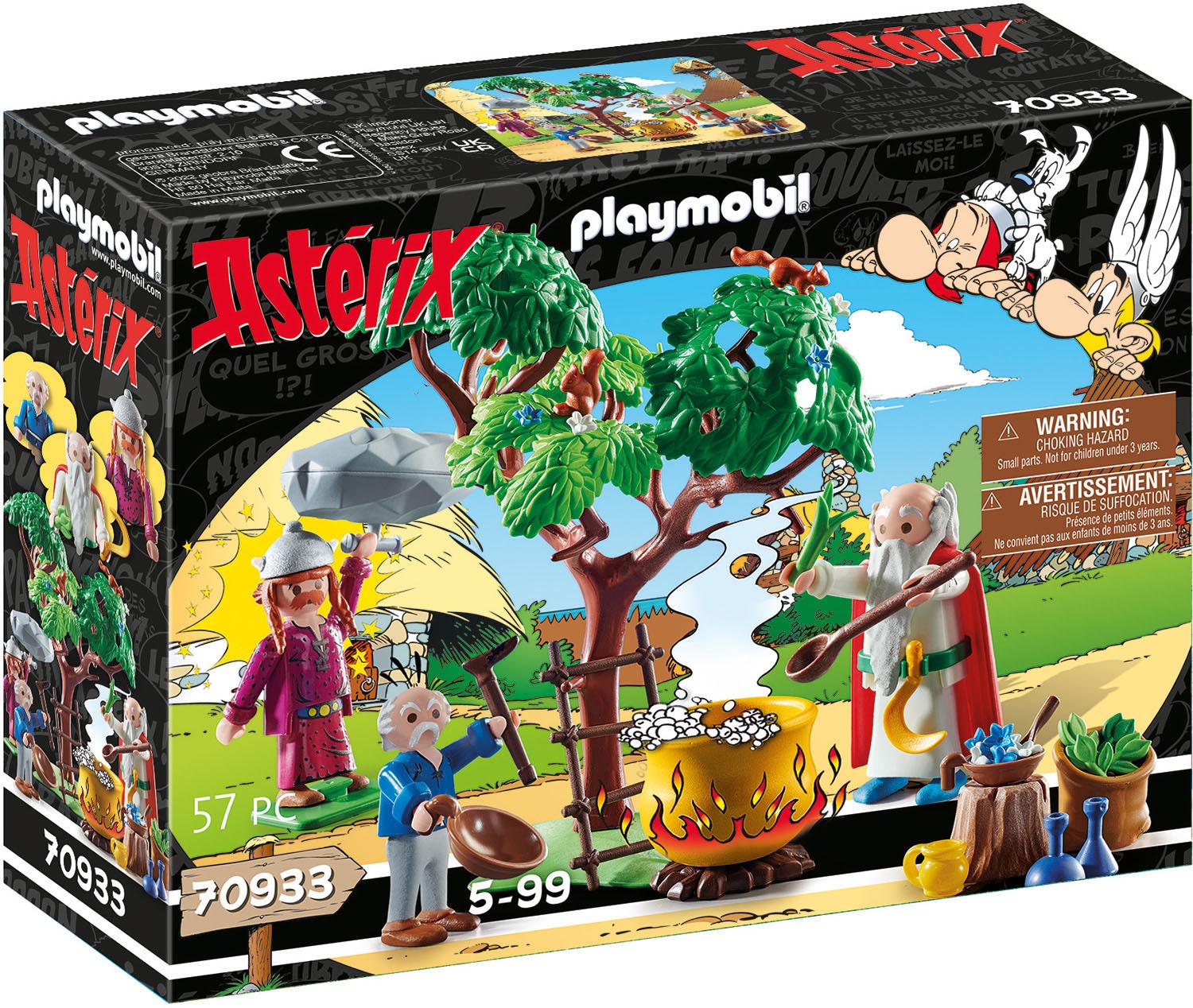 Image of Playmobil® Konstruktions-Spielset »Miraculix mit Zaubertrank (70933), Asterix«, (57 St.), Made in Germany bei Ackermann Versand Schweiz