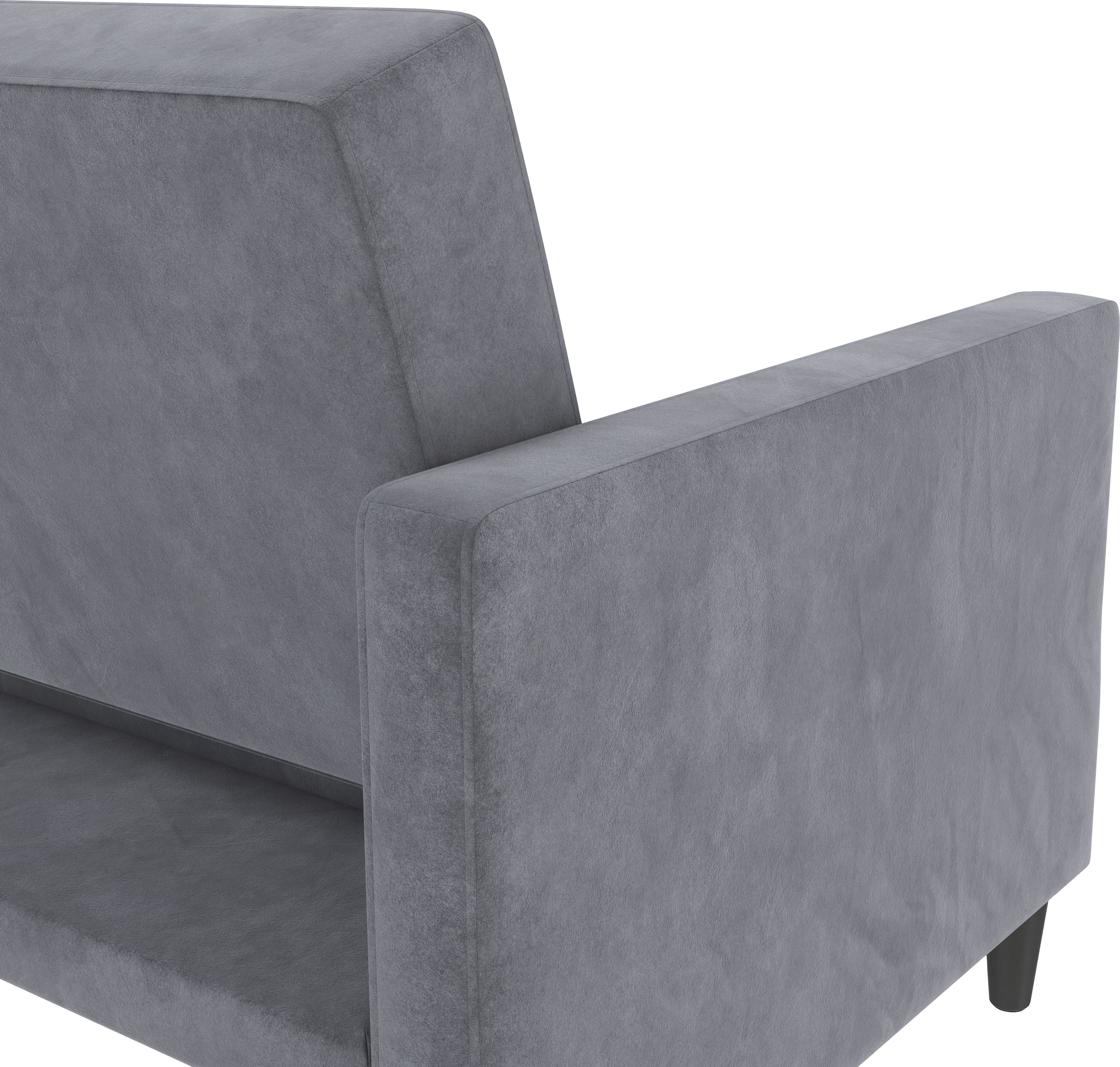 Dorel Home 3-Sitzer »Hartford II« Bettfunktion, Rückenlehne 2-teilig, 3-fach verstellbar, Sitzhöhe 43 cm