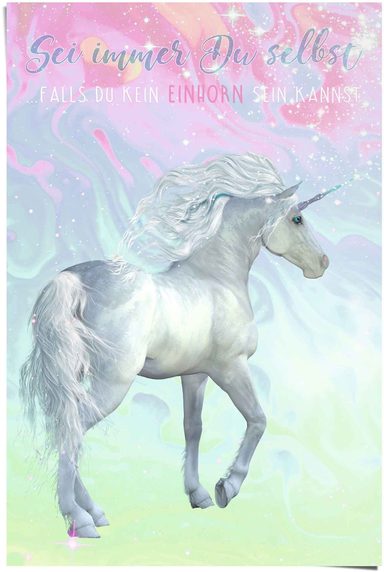 Image of Reinders! Poster »Einhorn«, (1 St.) bei Ackermann Versand Schweiz